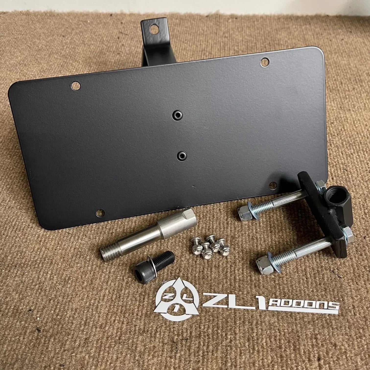 Charger 2015–2023 License Plate Holder (No-Drill, Removable)