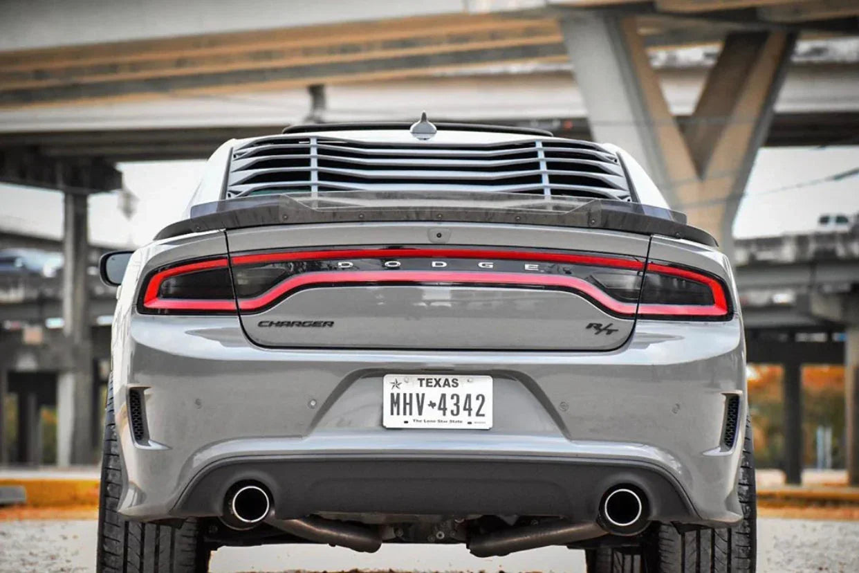Dodge Charger 2015–2023 SRT Standard Wicker Bill – Two-Piece Lexan Spoiler Upgrade | ZL1 Addons