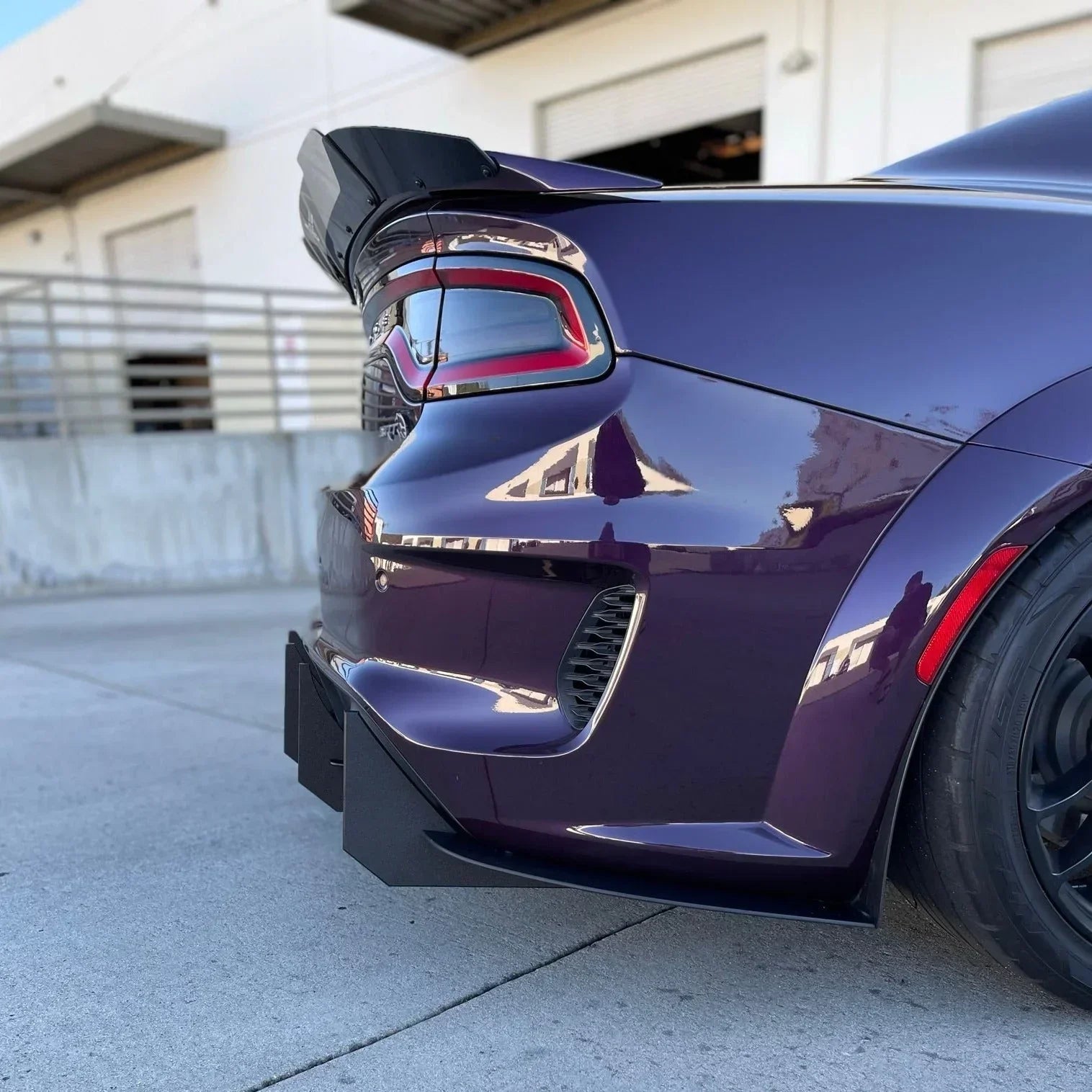 Dodge Charger 2020-2023 Widebody Stealth Rear Diffuser – HDPE & Aluminum | ZL1 Addons