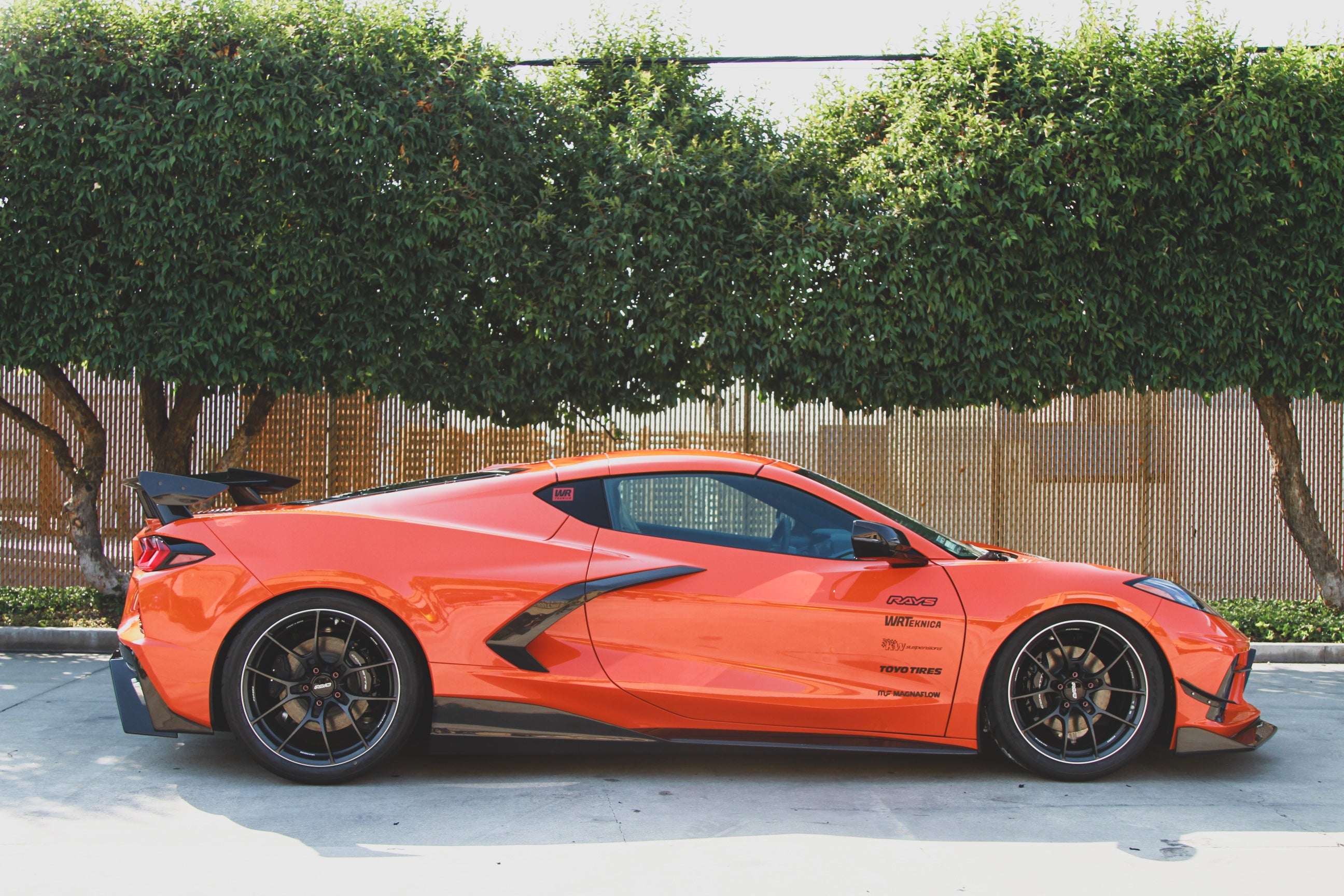APR Performance Carbon Fiber Side Rocker Extensions (Side Skirts) for Chevrolet Corvette C8 Stingray