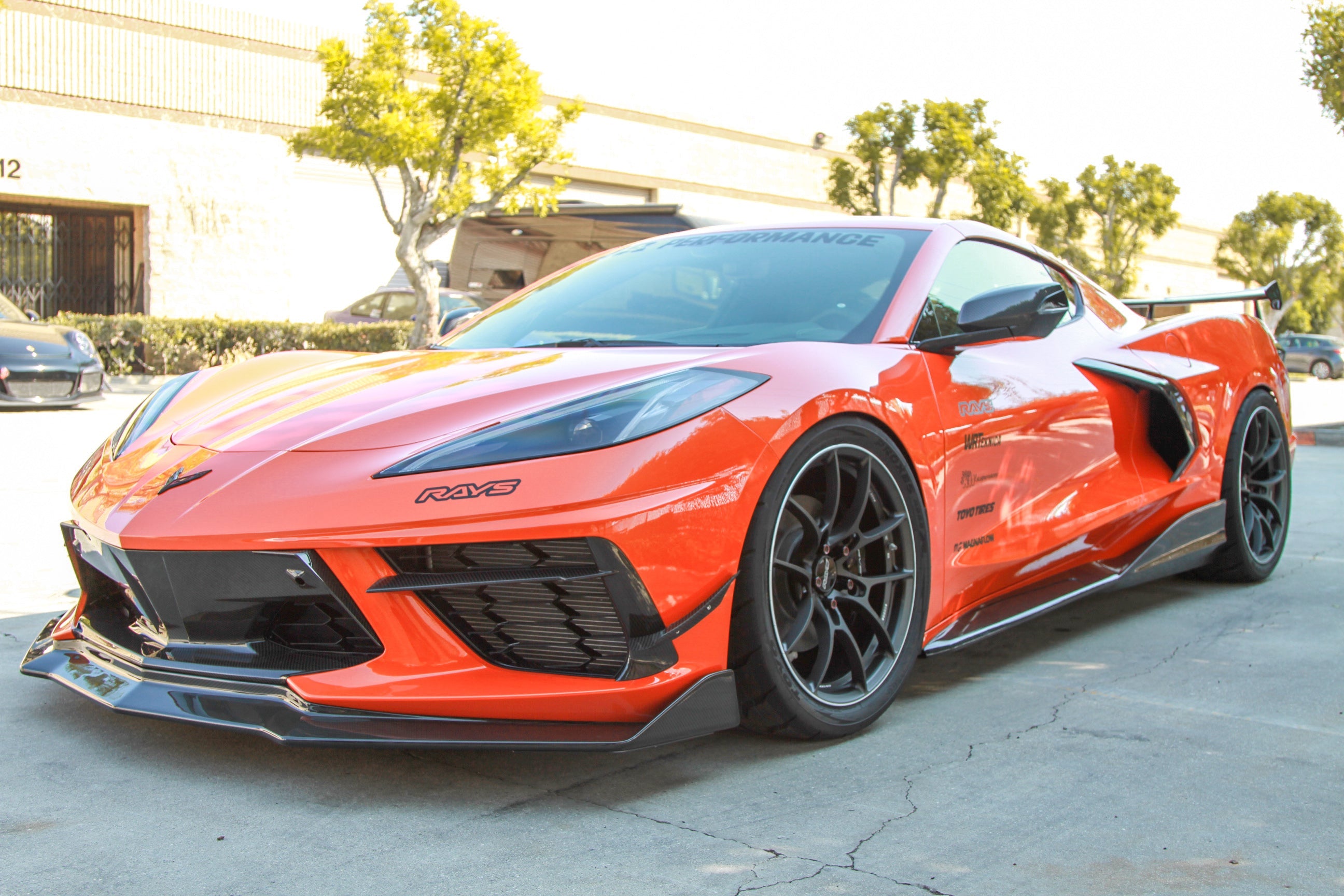 APR Performance Carbon Fiber Side Rocker Extensions (Side Skirts) for Chevrolet Corvette C8 Stingray