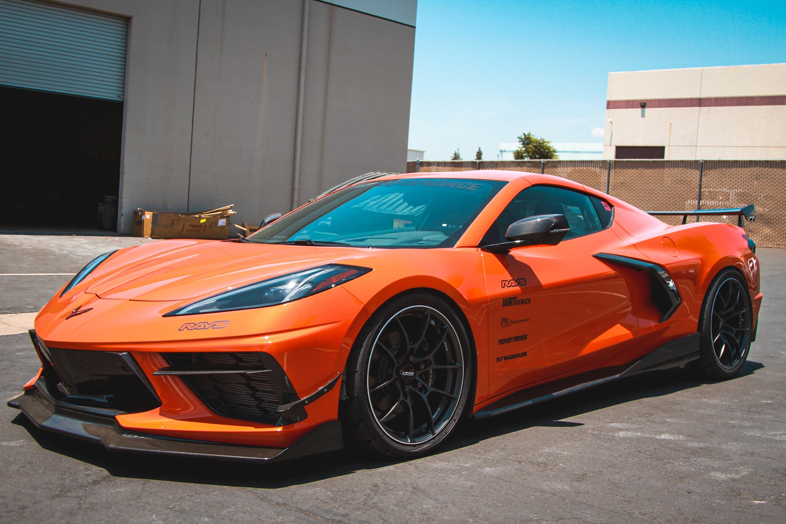 APR Performance Carbon Fiber Aero Kit for Chevrolet Corvette C8 Stingray