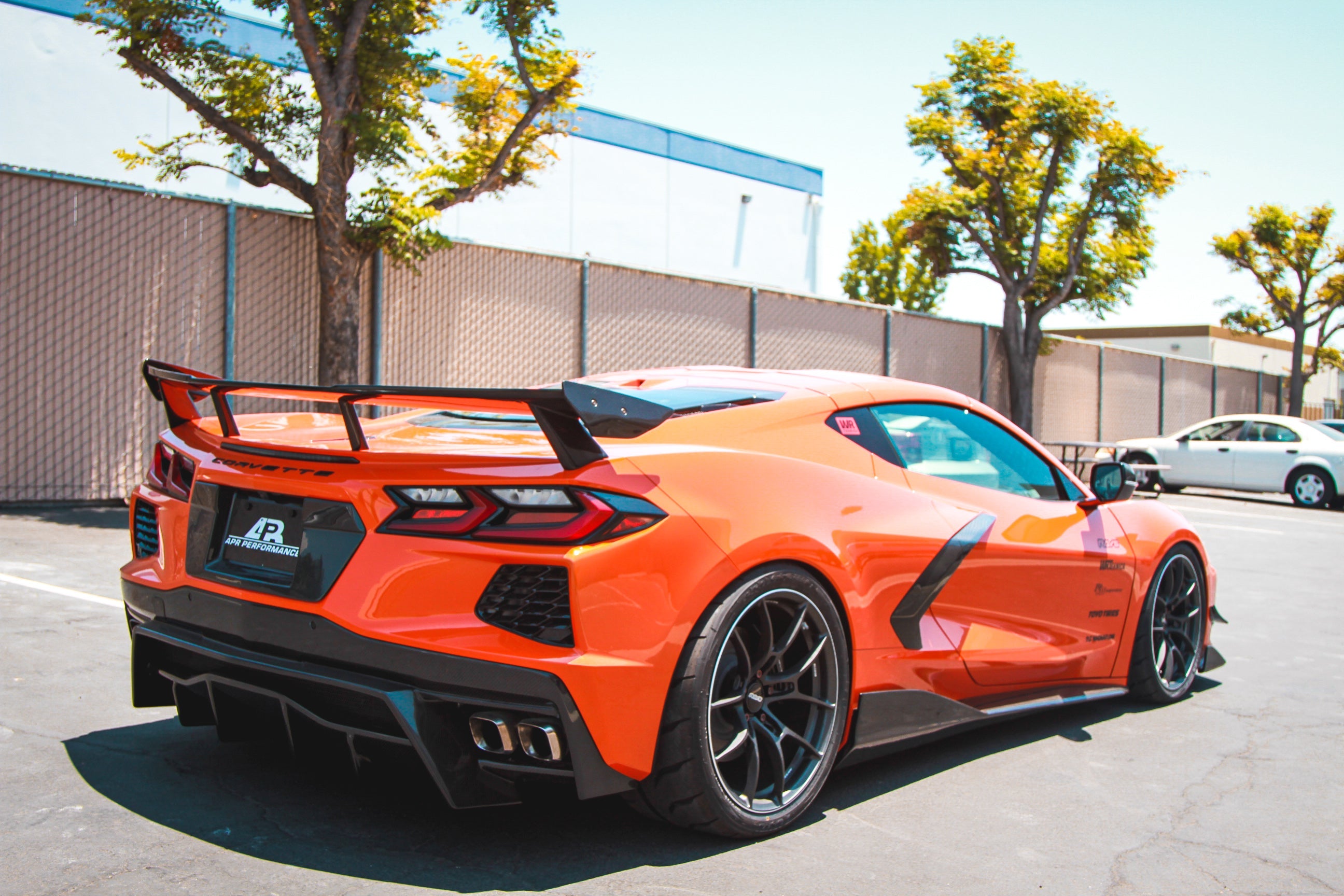 APR Performance Carbon Fiber Rear Diffuser for Chevrolet Corvette C8 Stingray