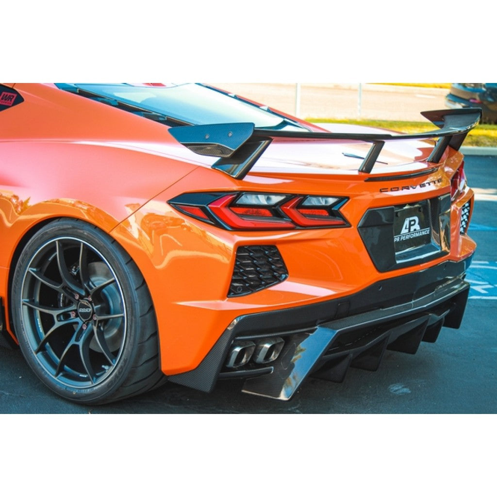 APR Performance Carbon Fiber Rear High Wing for Chevrolet Corvette C8