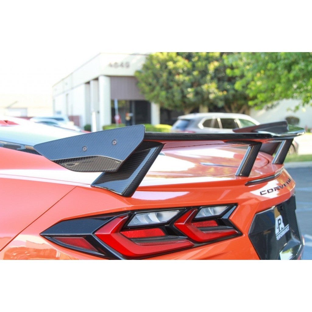 APR Performance Carbon Fiber Rear High Wing for Chevrolet Corvette C8