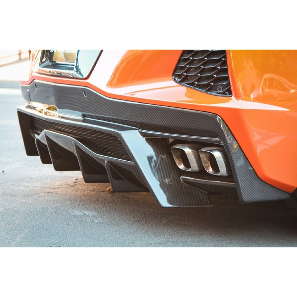APR Performance Carbon Fiber Rear Diffuser for Chevrolet Corvette C8 Stingray
