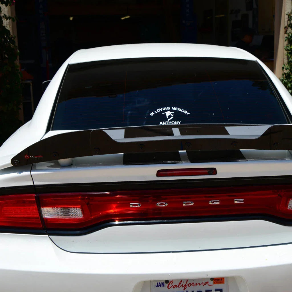Charger 2011–2014 Stealth Wicker Bill (Two-Piece Lexan Design) | Zl1 Addons