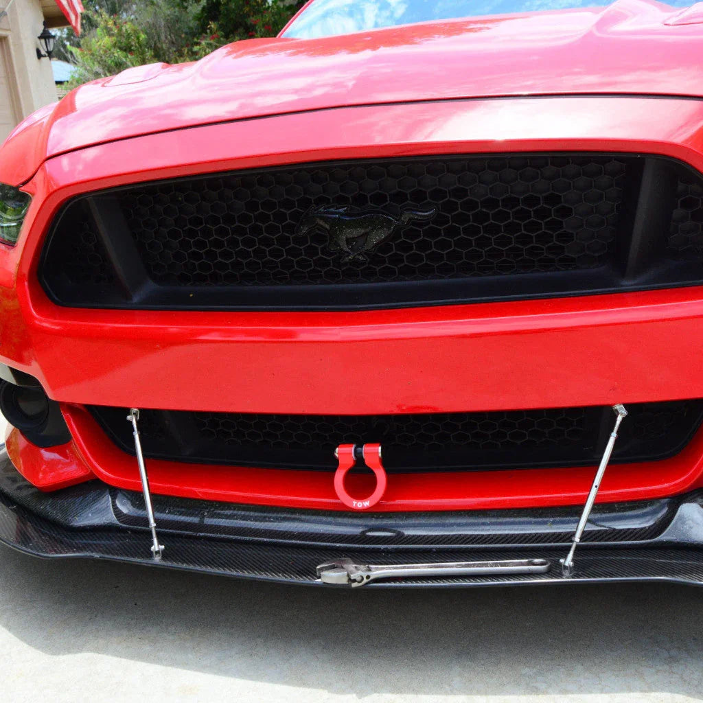 2015–2017 Ford Mustang GT Feather Lite Tow Hook – Billet Aluminum Track Tow Hook (S550 Performance Pack)