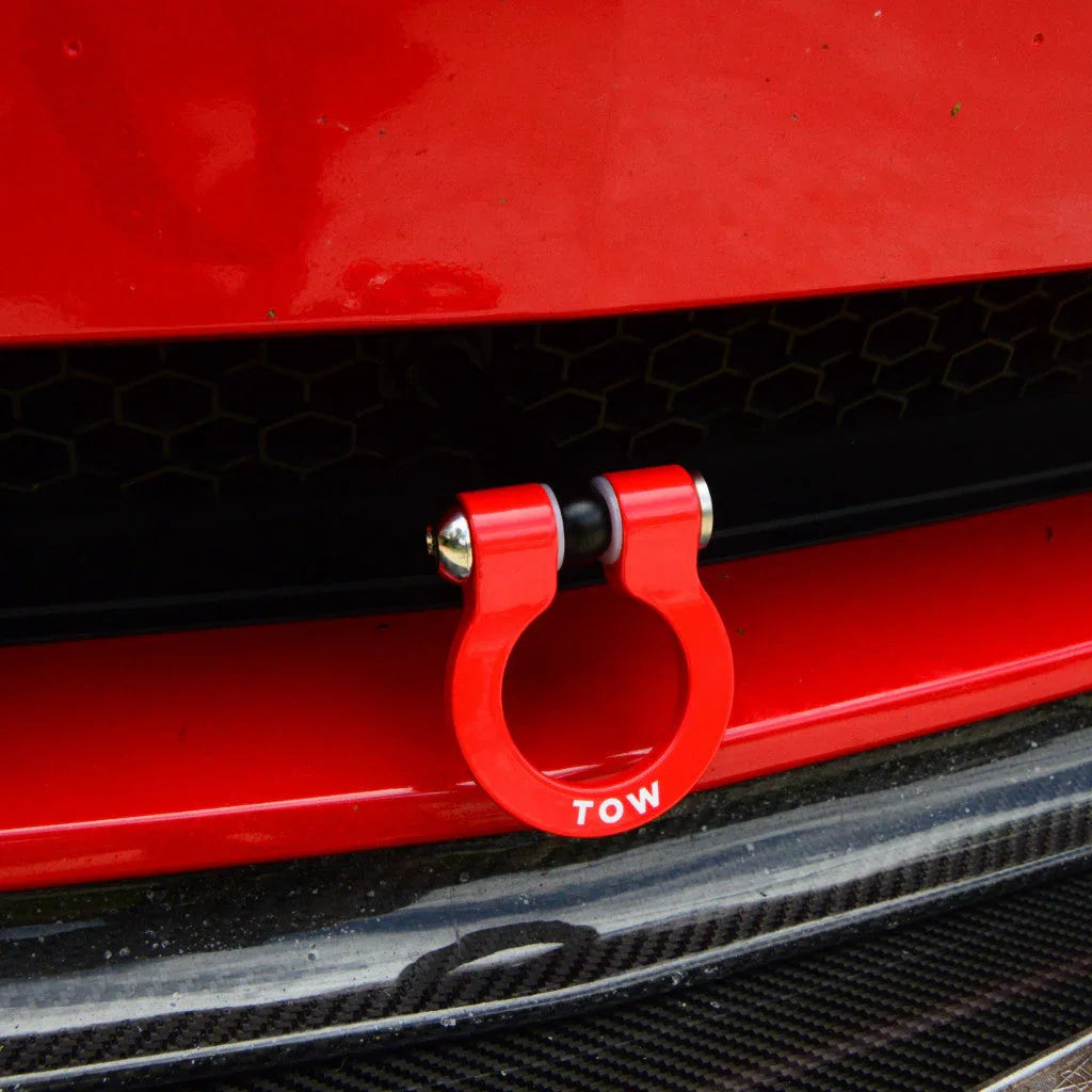 2015–2017 Ford Mustang GT Feather Lite Tow Hook – Billet Aluminum Track Tow Hook (S550 Performance Pack)