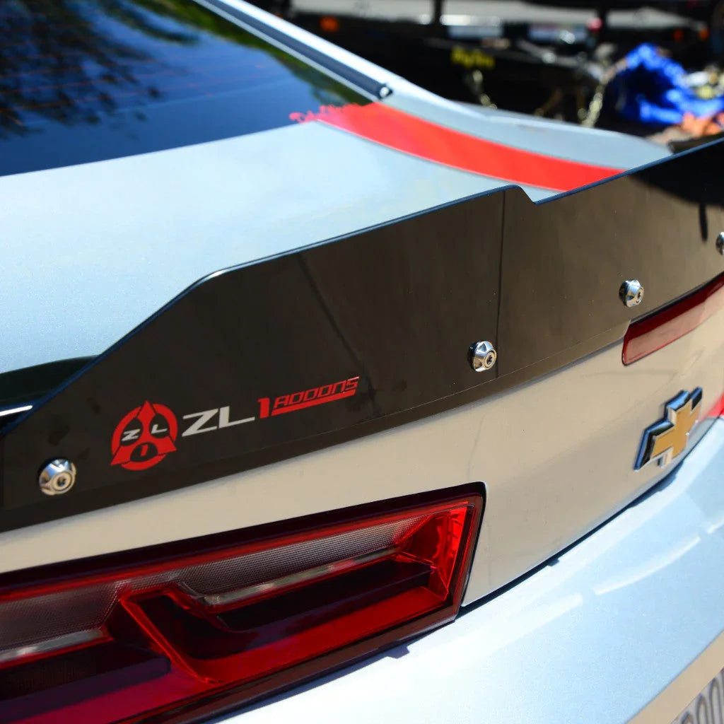 2014–2024 Camaro One-Piece Wicker Bill for OEM Blade Spoiler – ZL1 Addons