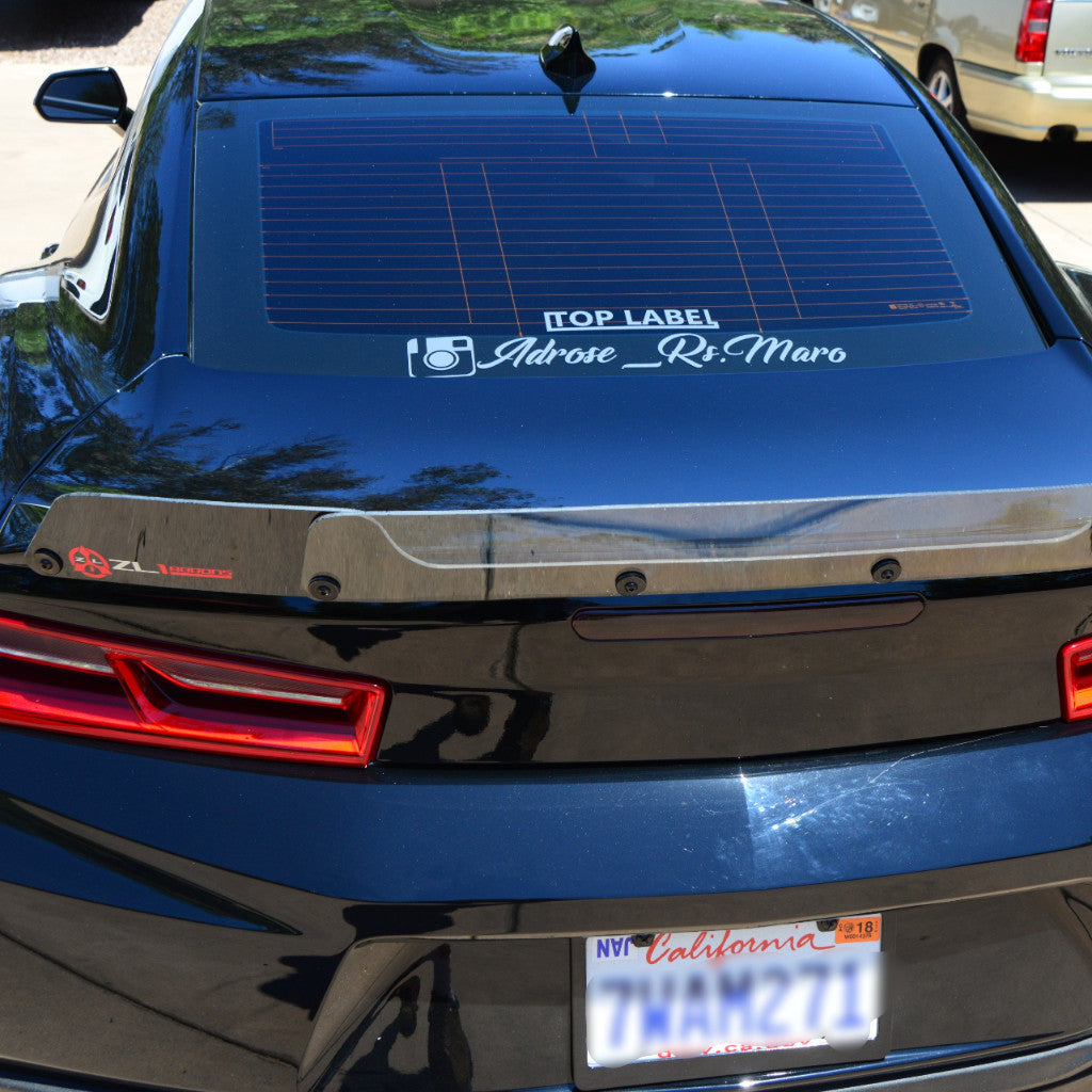 2016-2024 Camaro LT/LS RS Wicker Bill