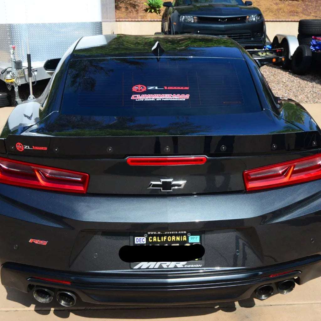 Camaro 2016–2024 OEM-Style Wicker Bill – Fits GM Blade Spoiler (ZL1 Addons)