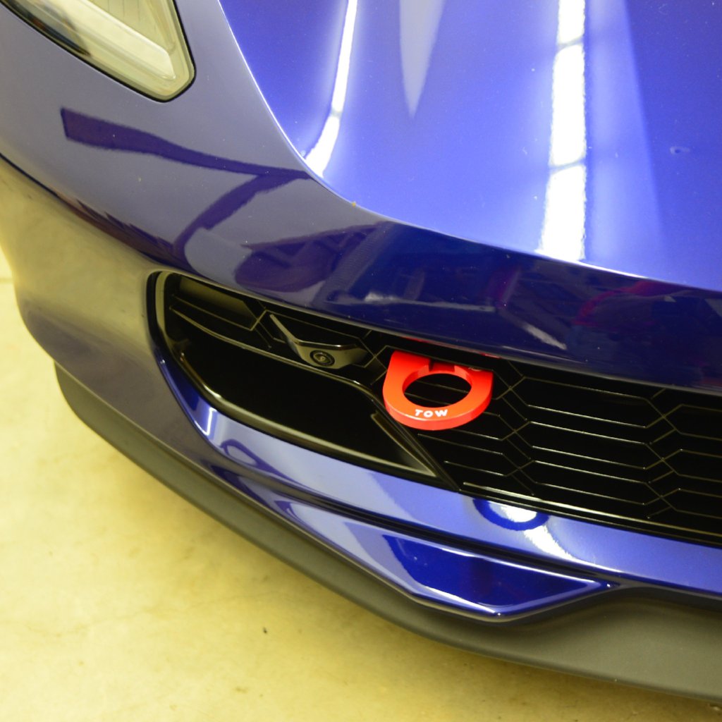 ZL1 Addons GT4 Tow Hook – Fits 2014-2019 Corvette (Stingray, Z51, Grand Sport, Z06, ZR1)