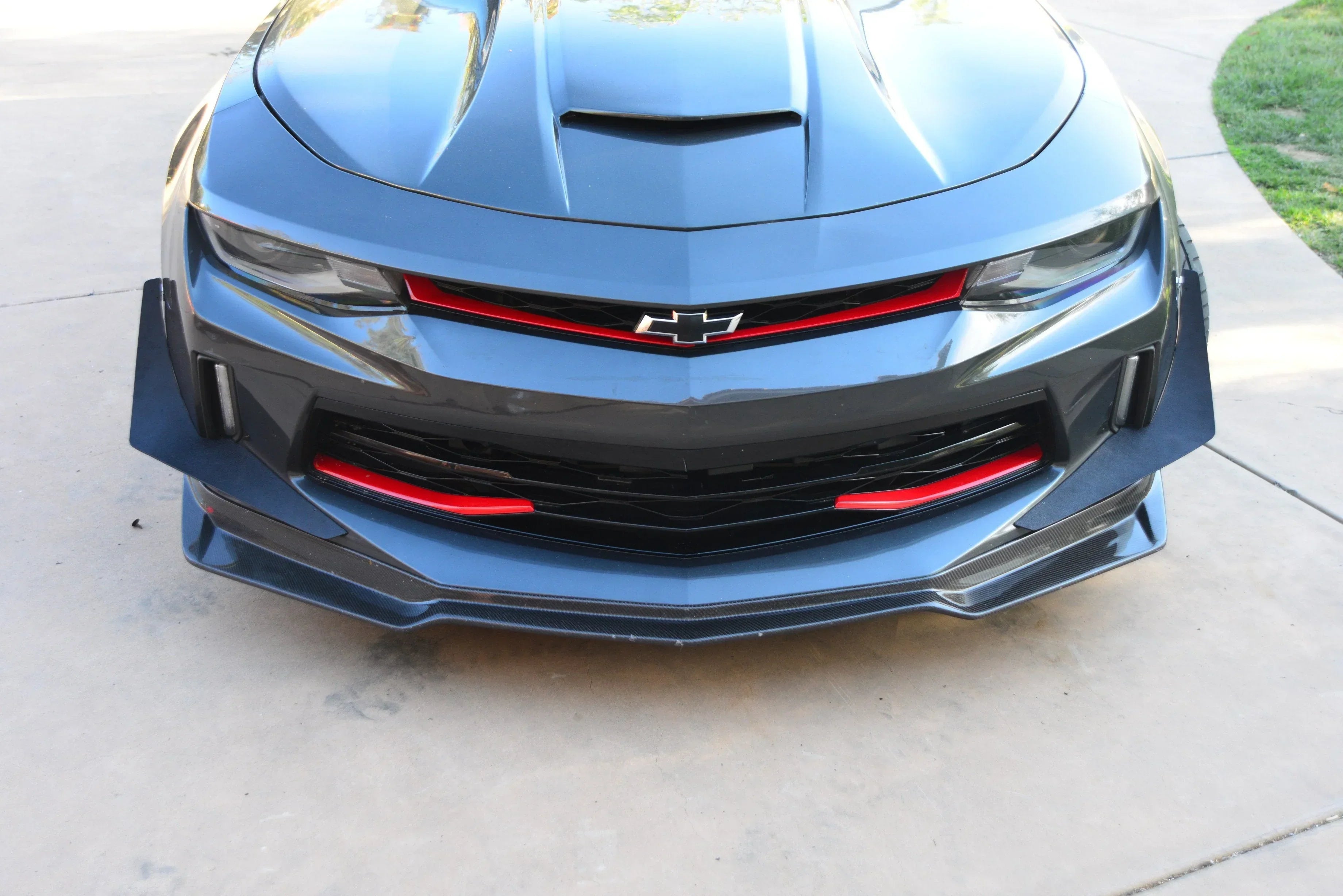 2016–2018 Camaro LS/LT RS Dive Planes | Front Aero Canards | ZL1 Addons