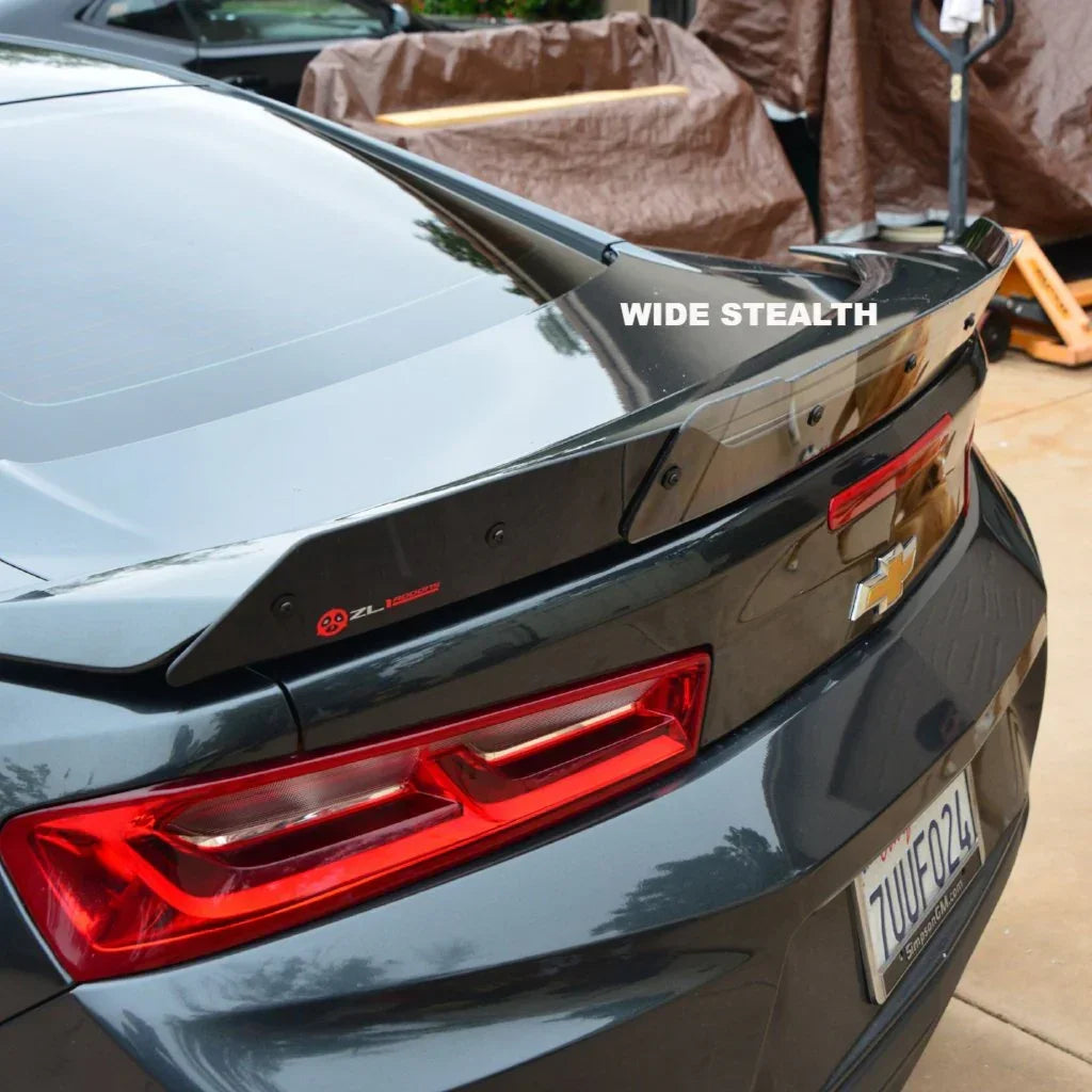 2016–2024 Camaro SS Wide Wicker Bill for OEM Stock Spoiler – ZL1 Addons