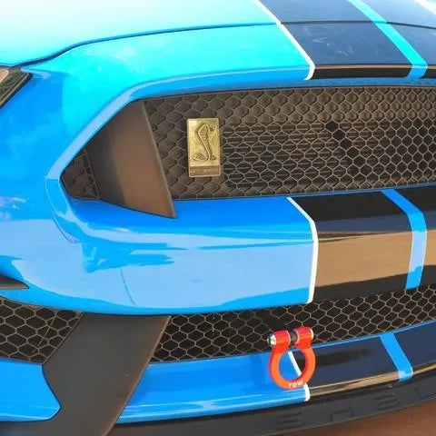 Feather Lite Stealth Tow Hook for 2018–2023 Ford Mustang GT & Performance Pack – Billet Aluminum Track Tow Hook