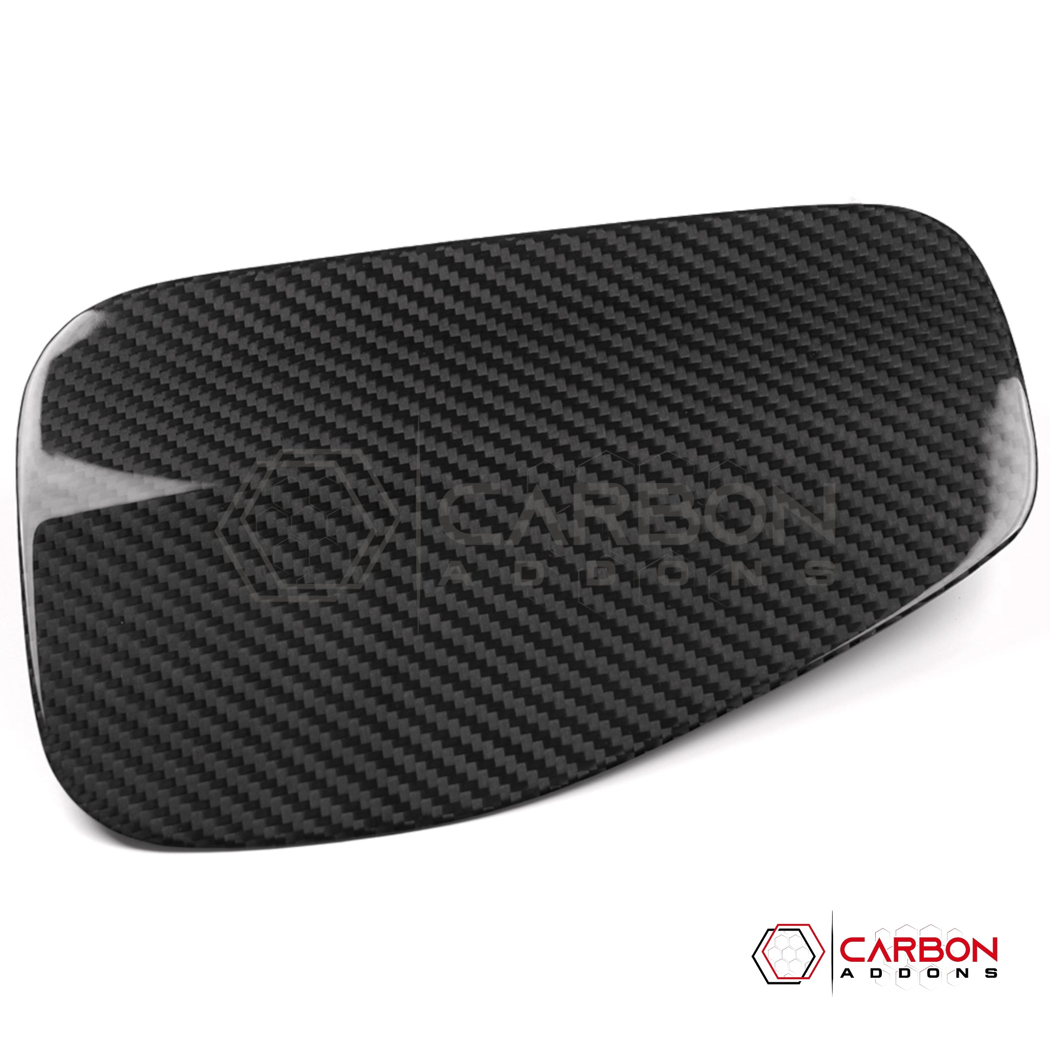 Jeep Gladiator Gas Cap Cover – Real Dry Carbon Fiber (Glossy or Matte) 2020–Current