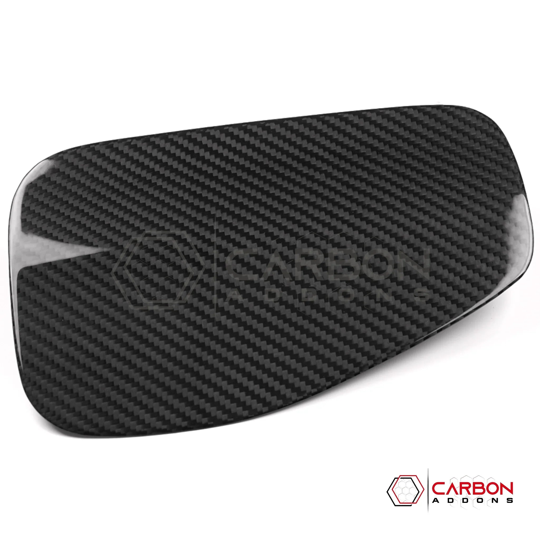 Jeep Gladiator Gas Cap Cover – Real Dry Carbon Fiber (Glossy or Matte) 2020–Current
