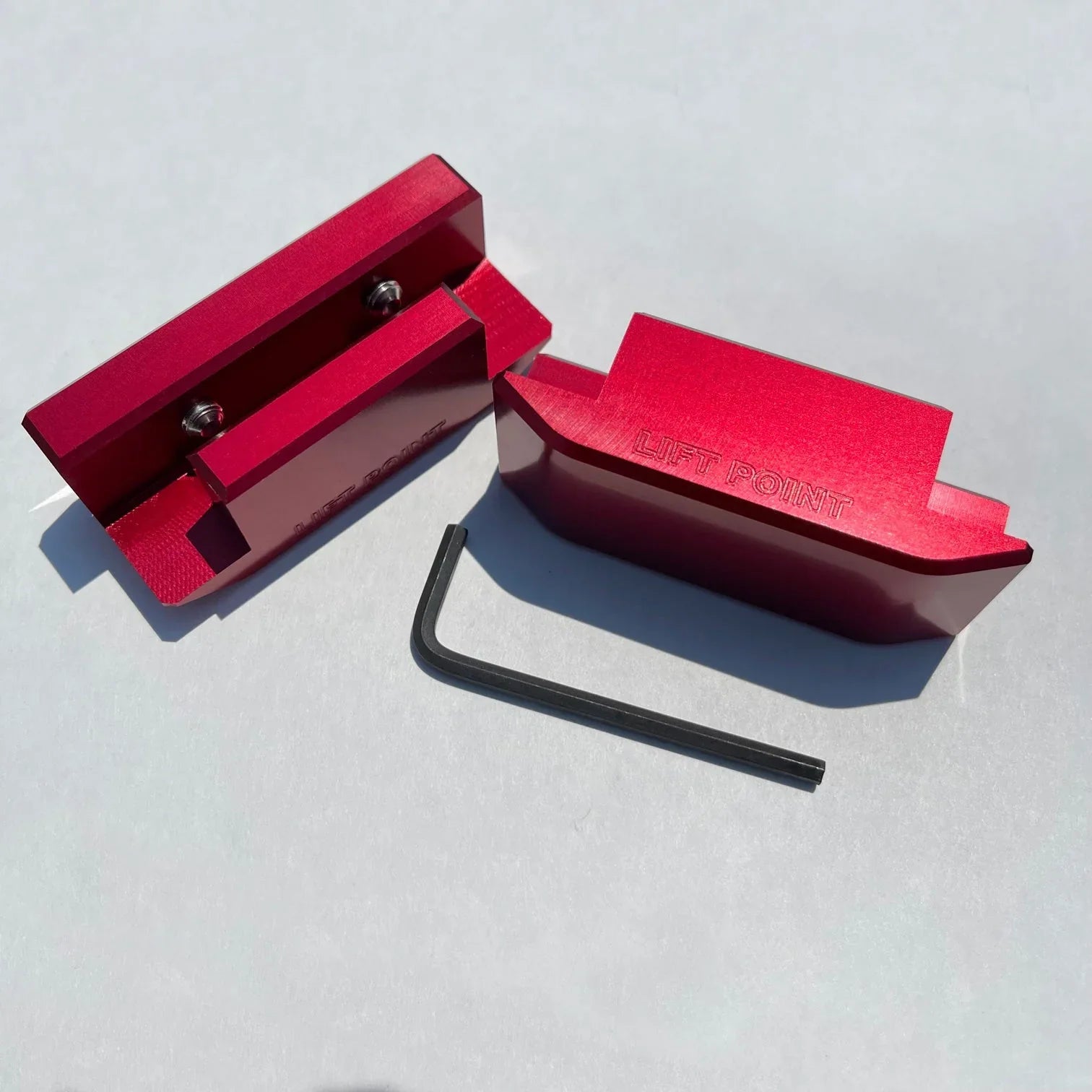 2005–2026 Ford Mustang Stealth Lift Pads – Billet Aluminum Jack Lift Points (Set of 4)