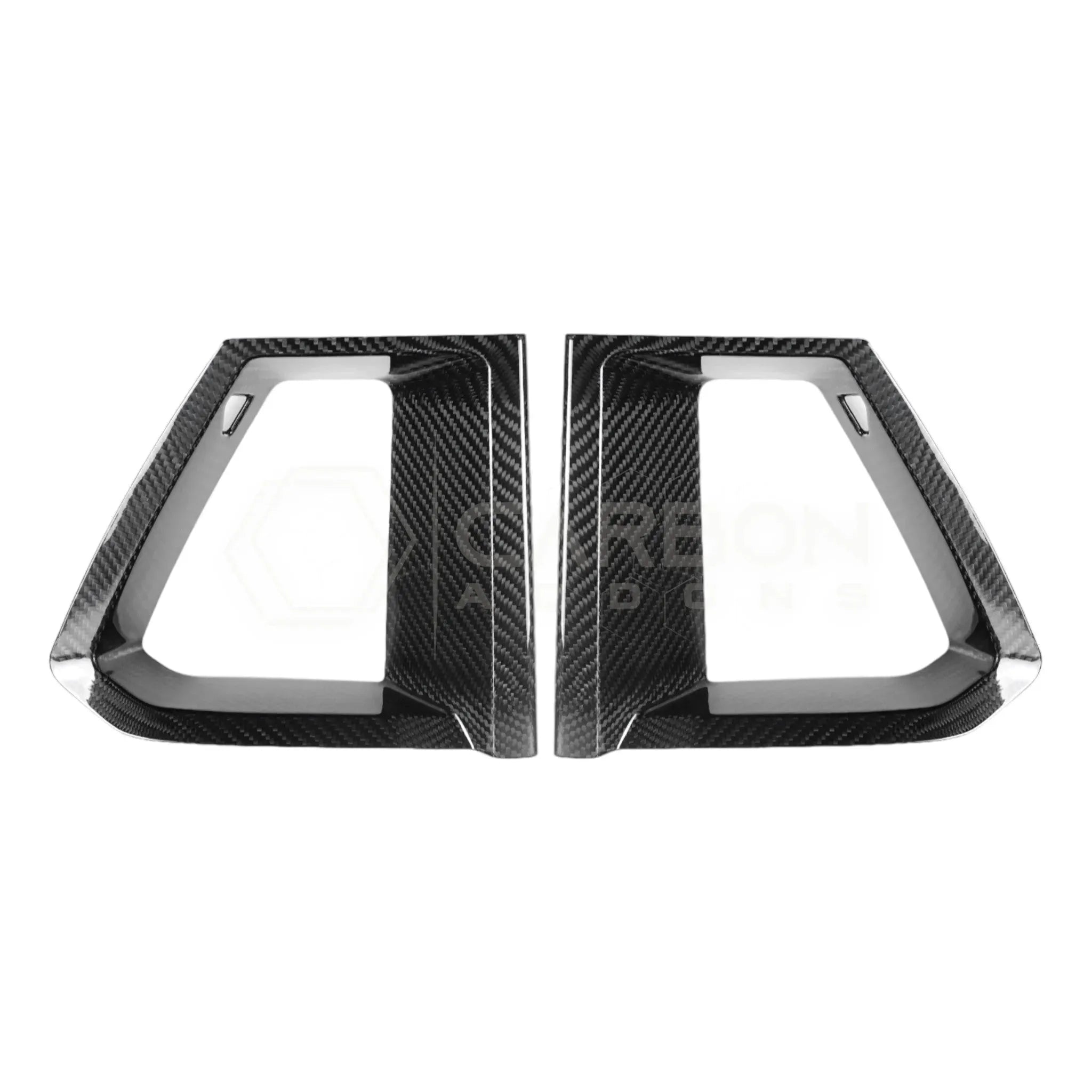 2024+ S650 Mustang Dark Horse Carbon Fiber Upper Grille Trim Covers