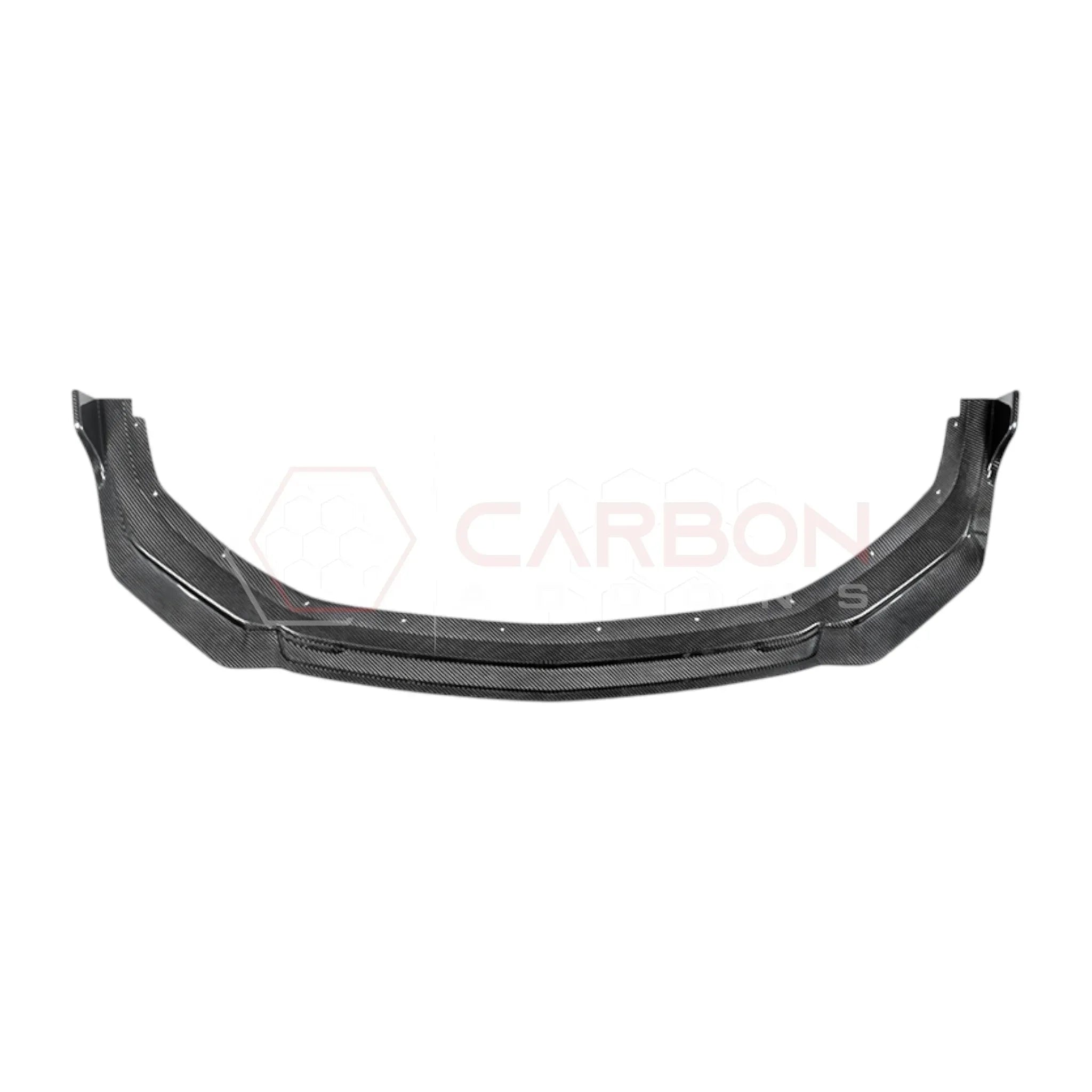 Real Carbon Fiber Front Lip Splitter Extension for 2024+ Ford Mustang GT & EcoBoost