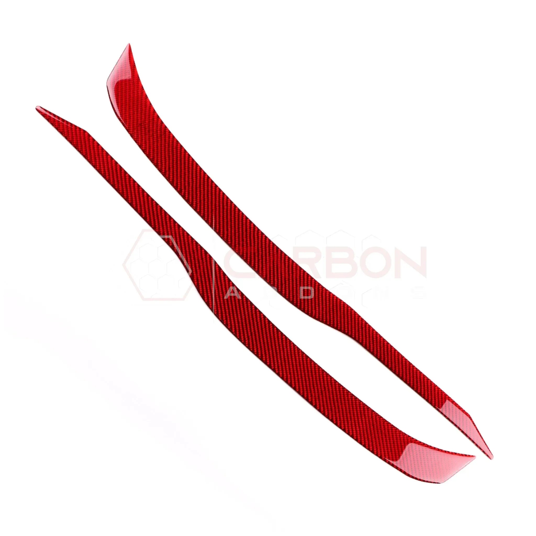 Real Carbon Fiber Seat Control Upper Trim Overlay for 2024+ Ford Mustang