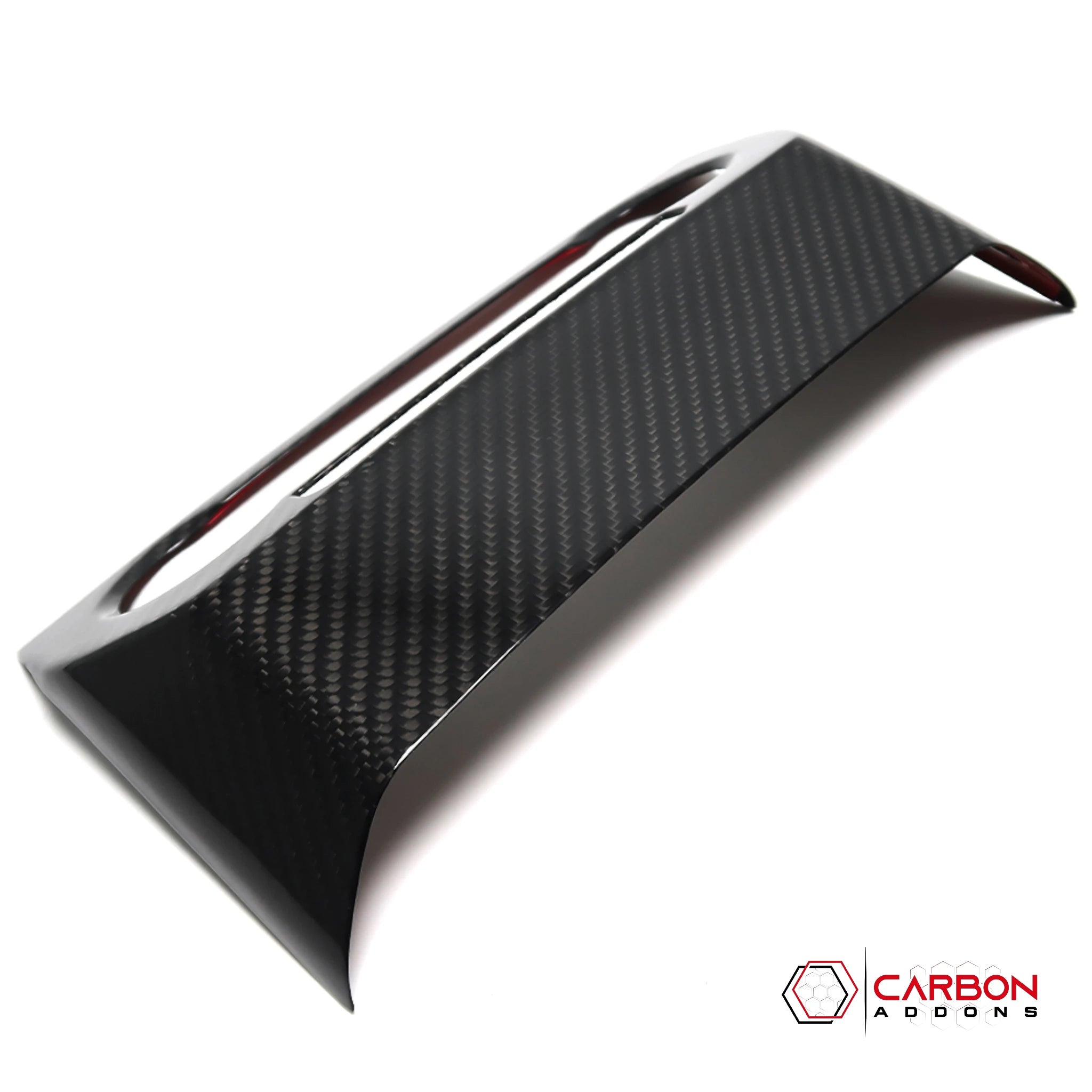 Real Carbon Fiber AC Control Trim Cover for Ford F-150 2015-2020