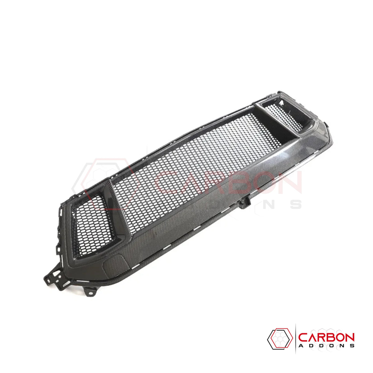 Real Carbon Fiber Front Upper Grille for 2024+ Ford Mustang GT S650