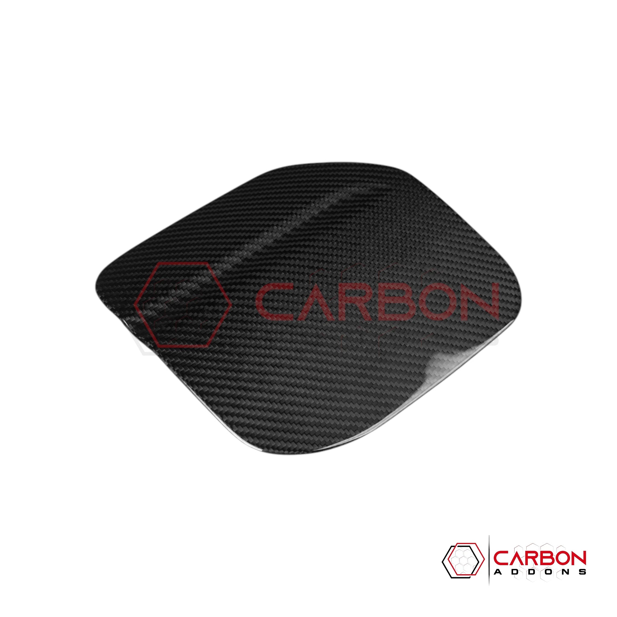 Real Carbon Fiber Gas Cap Cover For 2021–2026 Ford Bronco | Matte or Glossy Finish