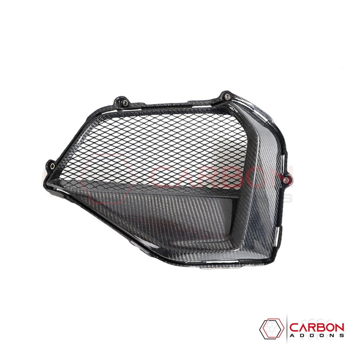 Real Carbon Fiber Lower Grille Bezels for 2024+ Ford Mustang GT