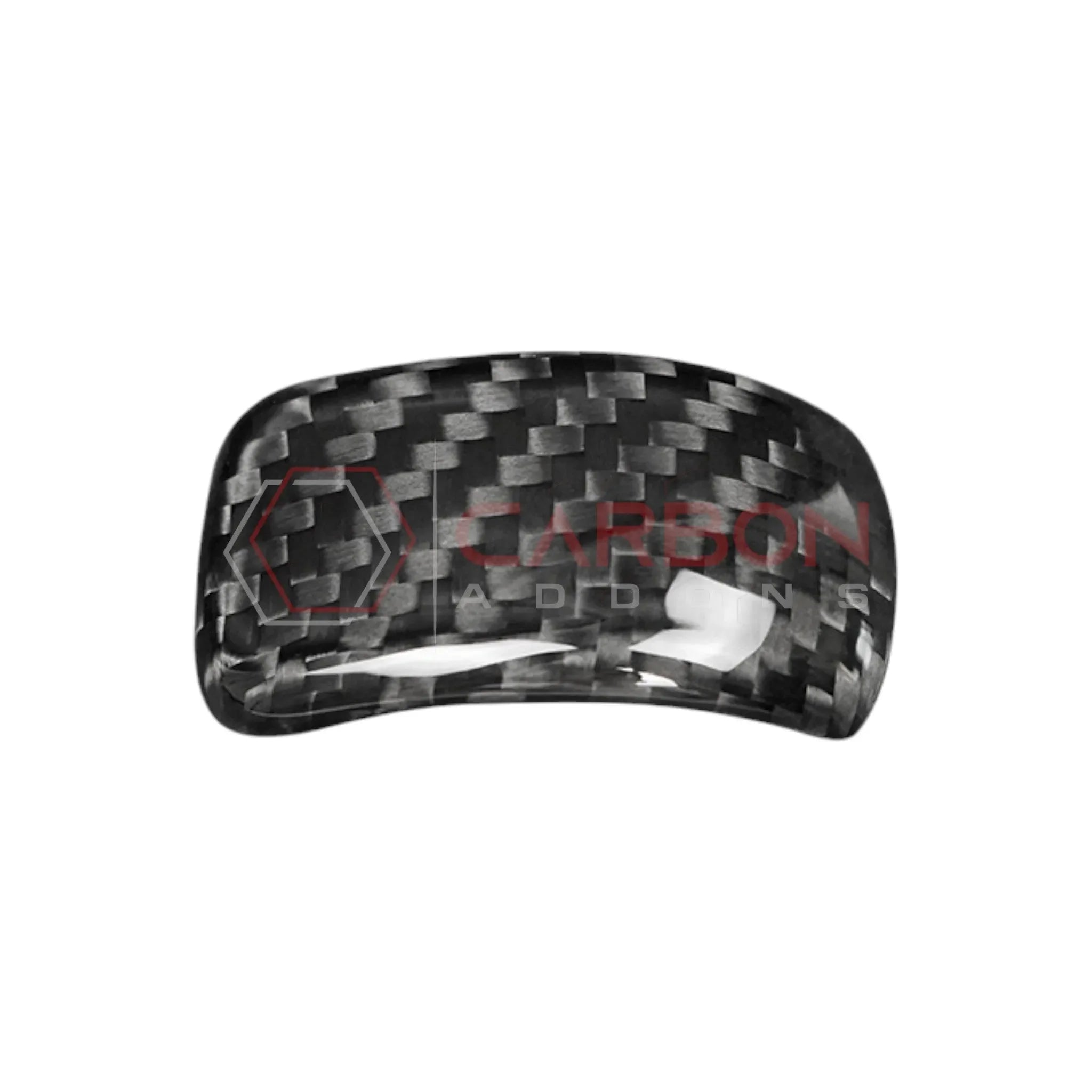 Real Carbon Fiber Shift Knob Trim Cover for 2024+ Ford Mustang