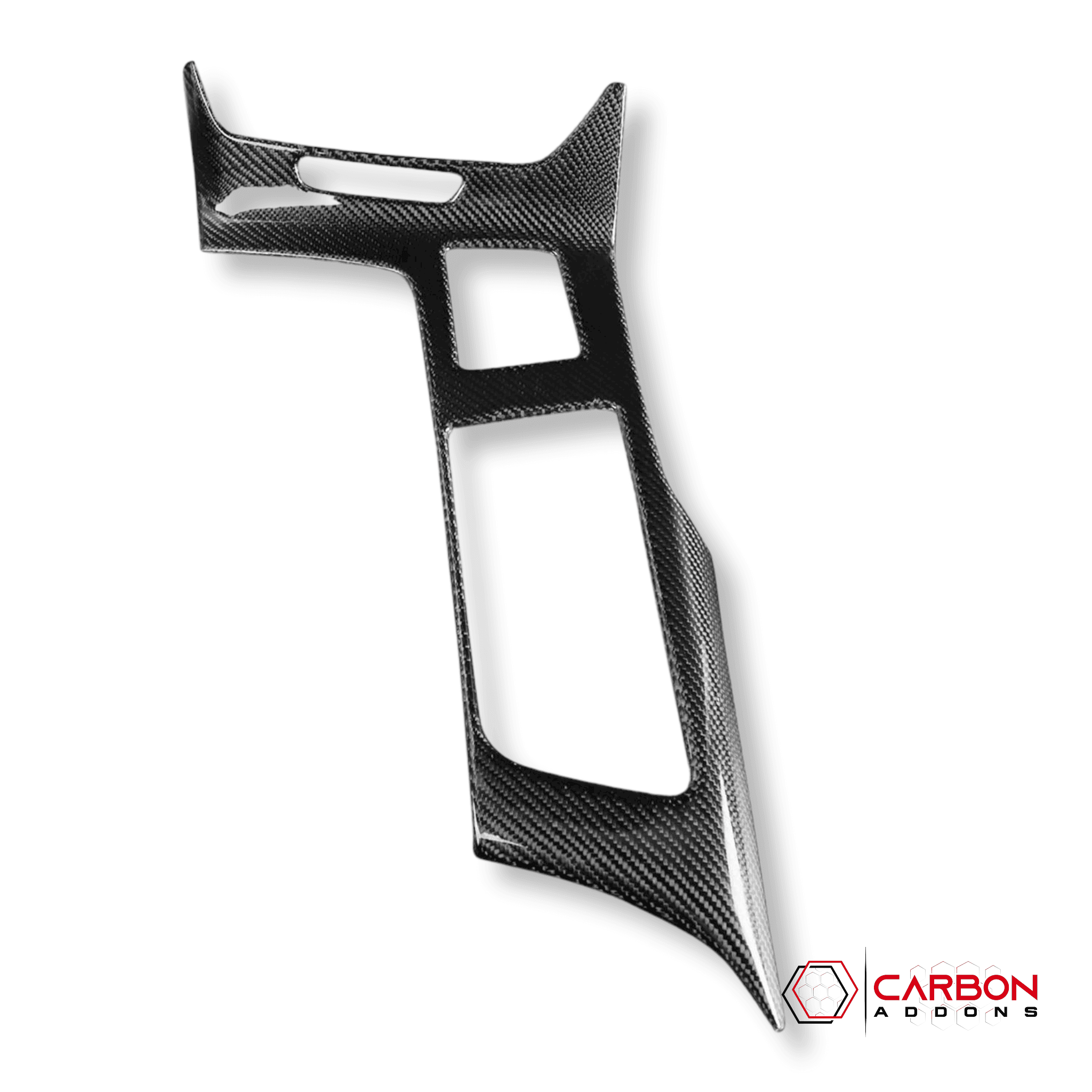 C7 Corvette 2014-2019 Carbon Fiber Center Console Cover - carbonaddons Carbon Fiber Parts, Accessories, Upgrades, Mods