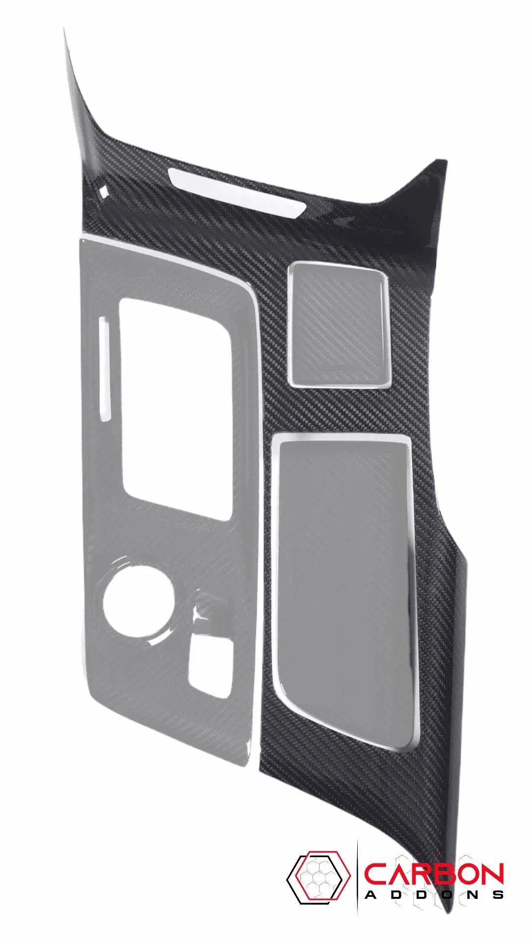 C7 Corvette 2014-2019 Carbon Fiber Center Console Cover - carbonaddons Carbon Fiber Parts, Accessories, Upgrades, Mods