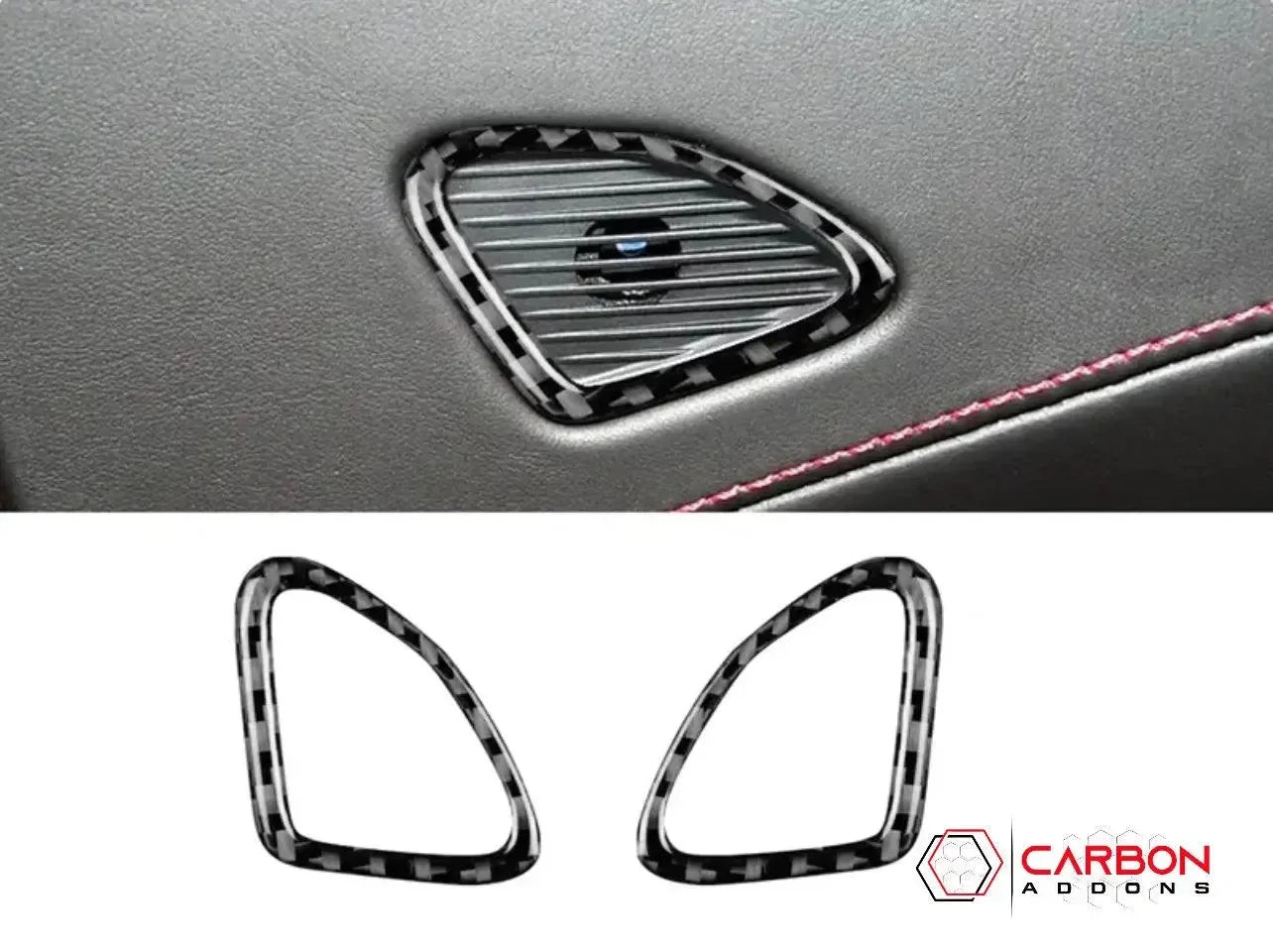 C7 Corvette 2014-2019 Door Panel Trim Carbon Fiber Overlay - carbonaddons Carbon Fiber Parts, Accessories, Upgrades, Mods