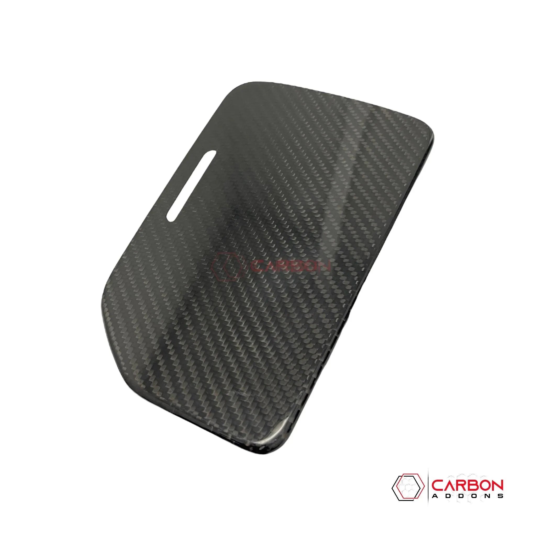 C8 Corvette Carbon Fiber Center Console Cup Holder Lid Cover - carbonaddons Carbon Fiber Parts, Accessories, Upgrades, Mods