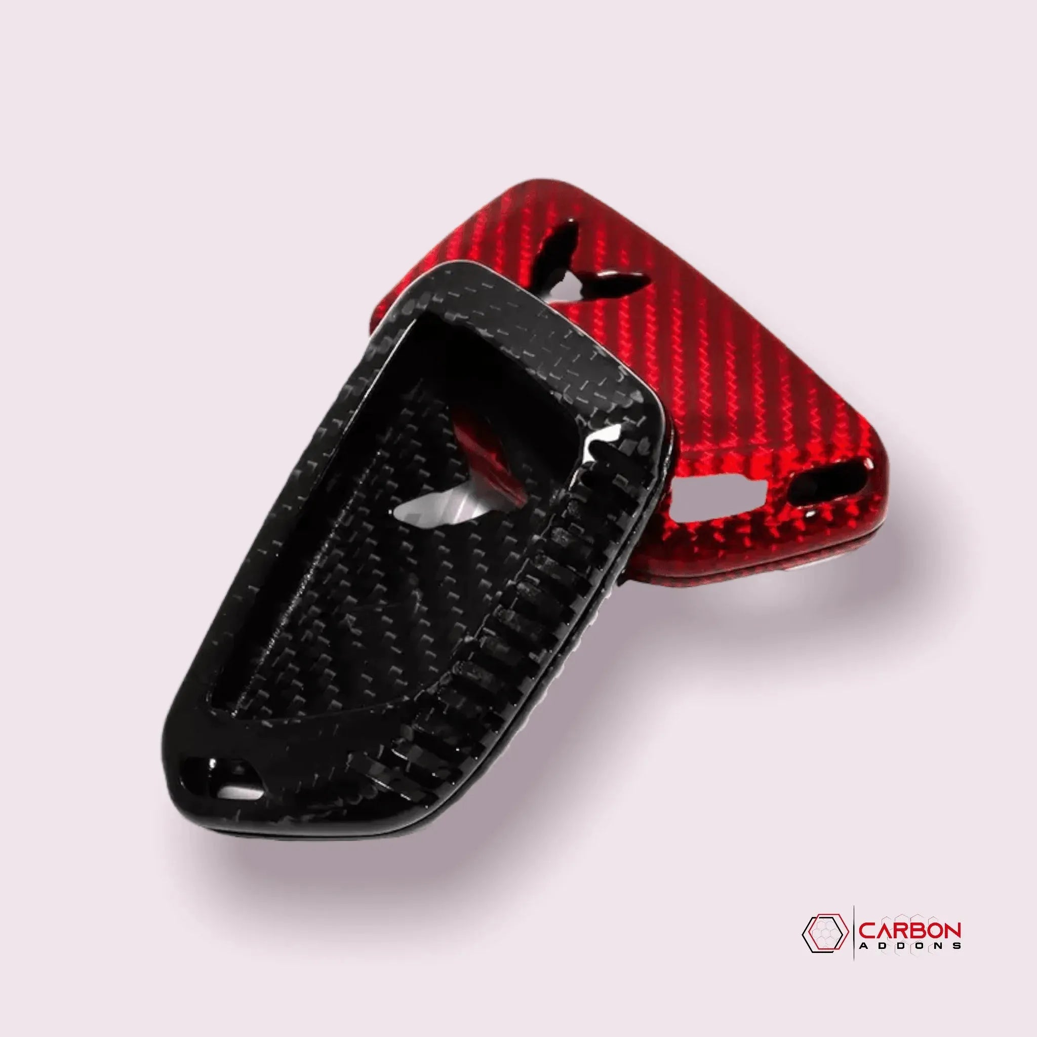 C8 CORVETTE CARBON FIBER KEY COVER - BLACK, RED, OR BLUE - carbonaddons Carbon Fiber Parts, Accessories, Upgrades, Mods