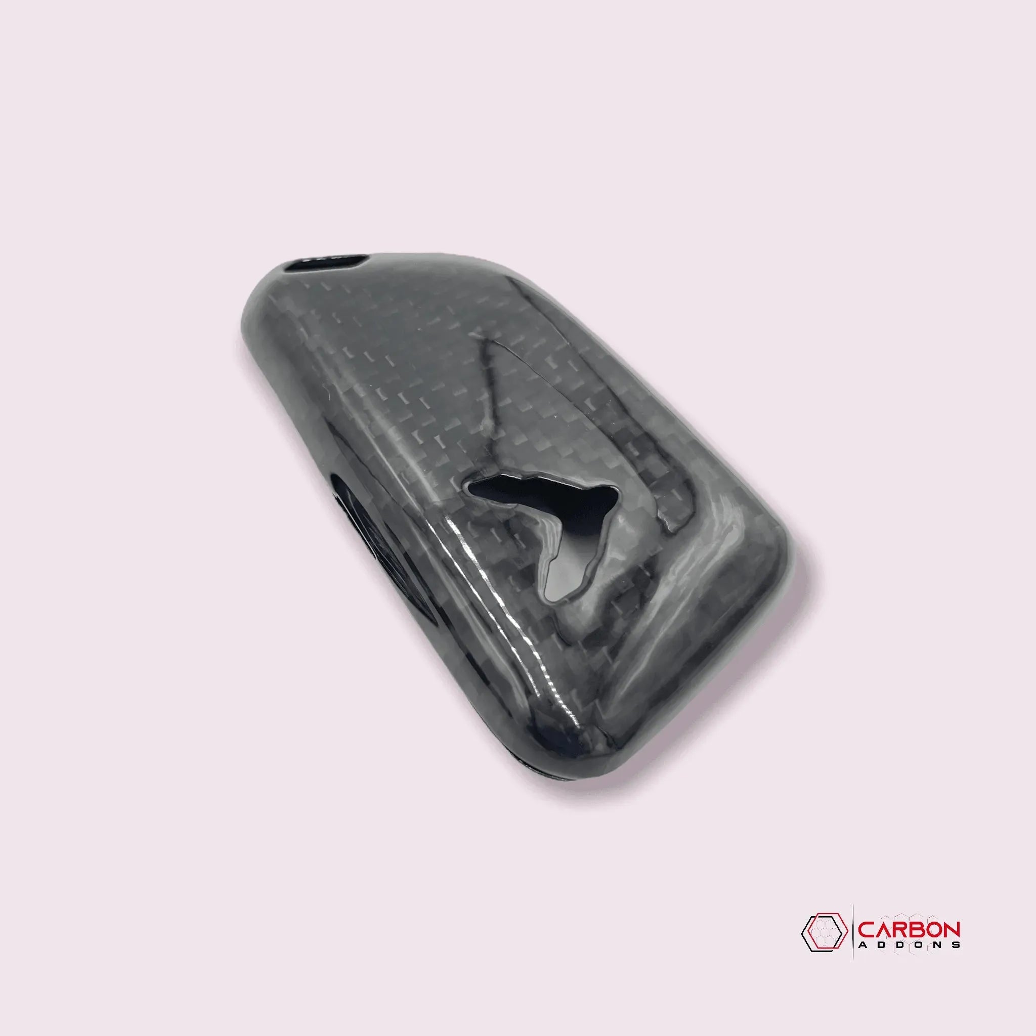 C8 CORVETTE CARBON FIBER KEY COVER - BLACK, RED, OR BLUE - carbonaddons Carbon Fiber Parts, Accessories, Upgrades, Mods