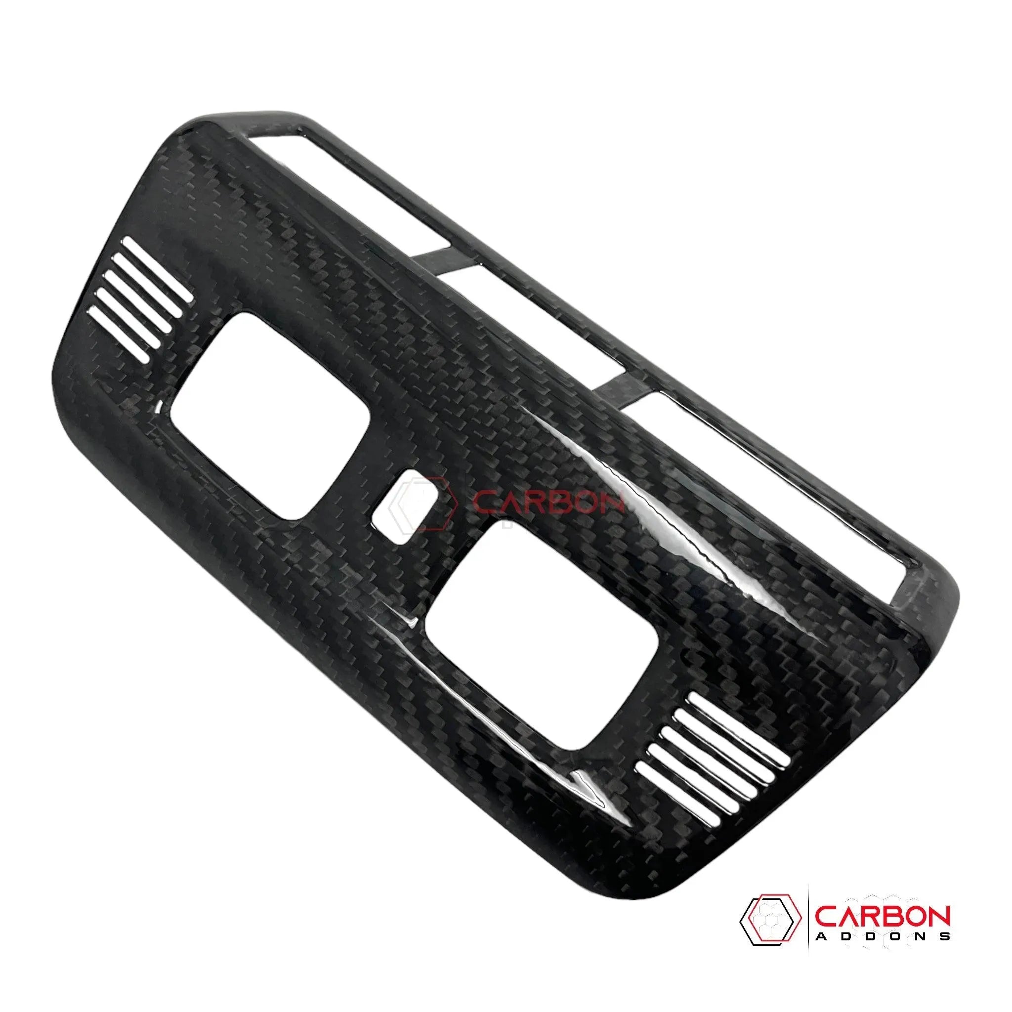 C8 Corvette Carbon Fiber Overhead Dome light trim Cover - carbonaddons Carbon Fiber Parts, Accessories, Upgrades, Mods