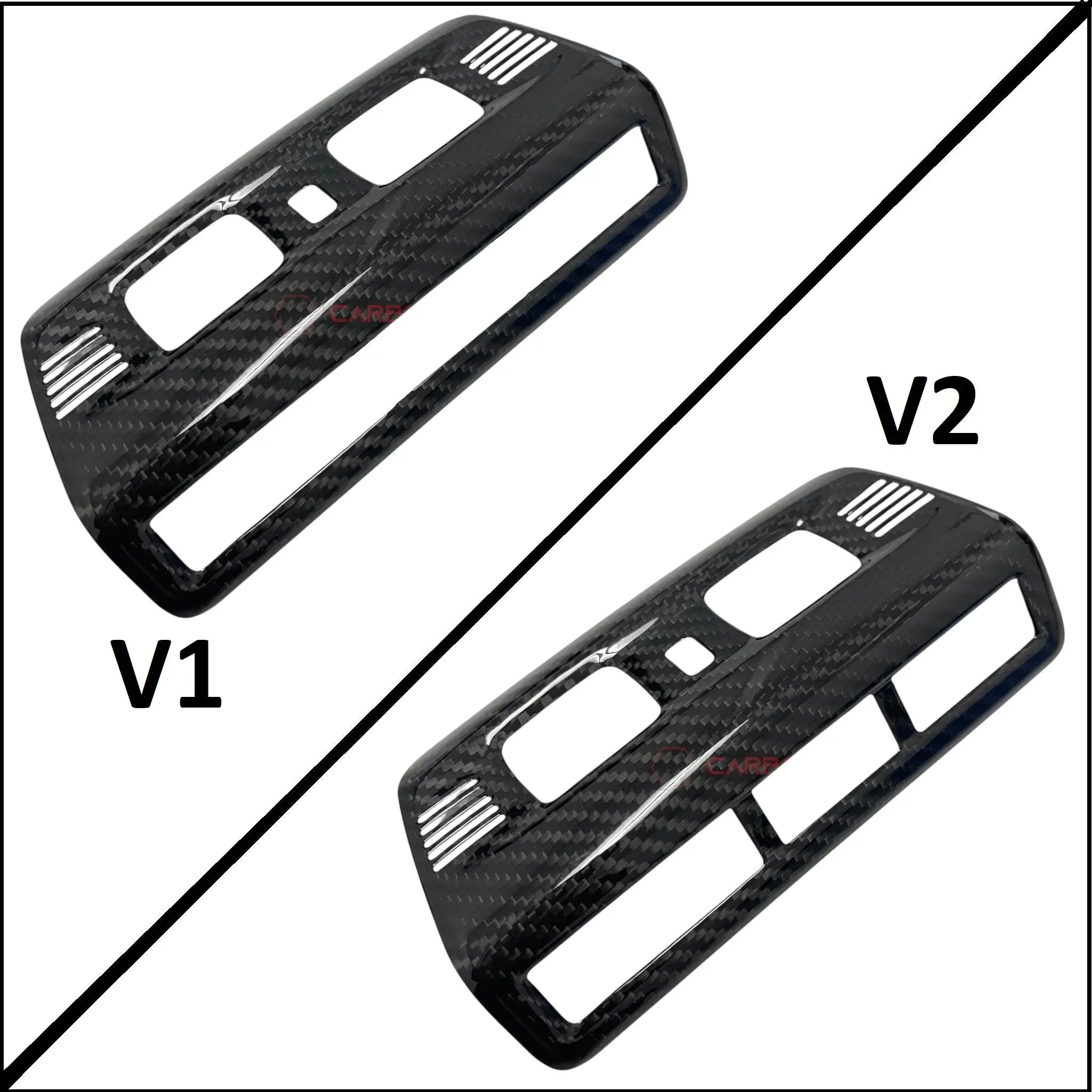 C8 Corvette Real Carbon Fiber Overhead Dome Light Trim Cover | Interior Upgrade (2020–2027)