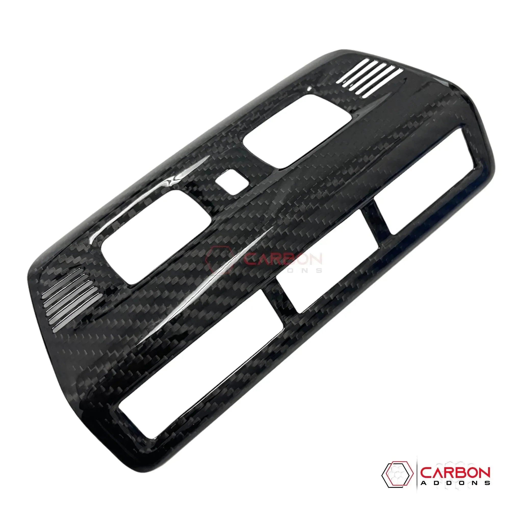 C8 Corvette Carbon Fiber Overhead Dome light trim Cover - carbonaddons Carbon Fiber Parts, Accessories, Upgrades, Mods