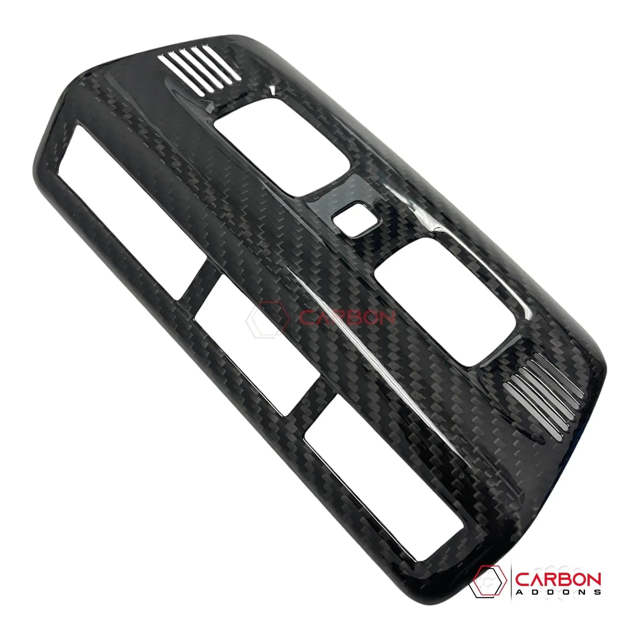 C8 Corvette Carbon Fiber Overhead Dome light trim Cover - carbonaddons Carbon Fiber Parts, Accessories, Upgrades, Mods