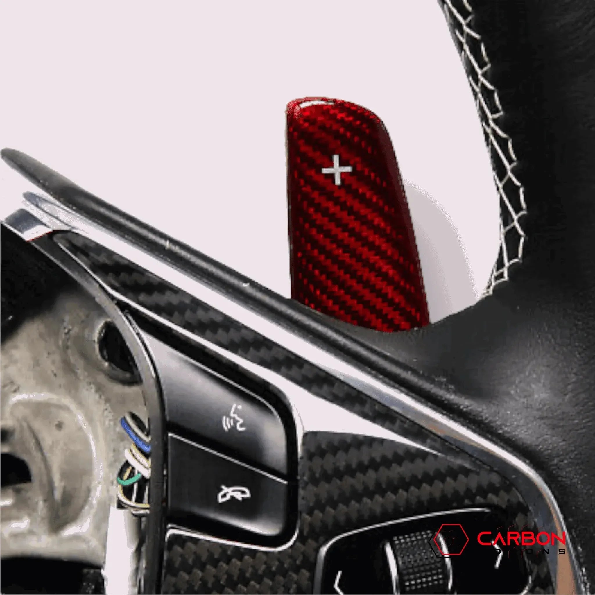 C8 CORVETTE CARBON FIBER PADDLE SHIFTER | DIRECT REPLACEMENT - carbonaddons Carbon Fiber Parts, Accessories, Upgrades, Mods