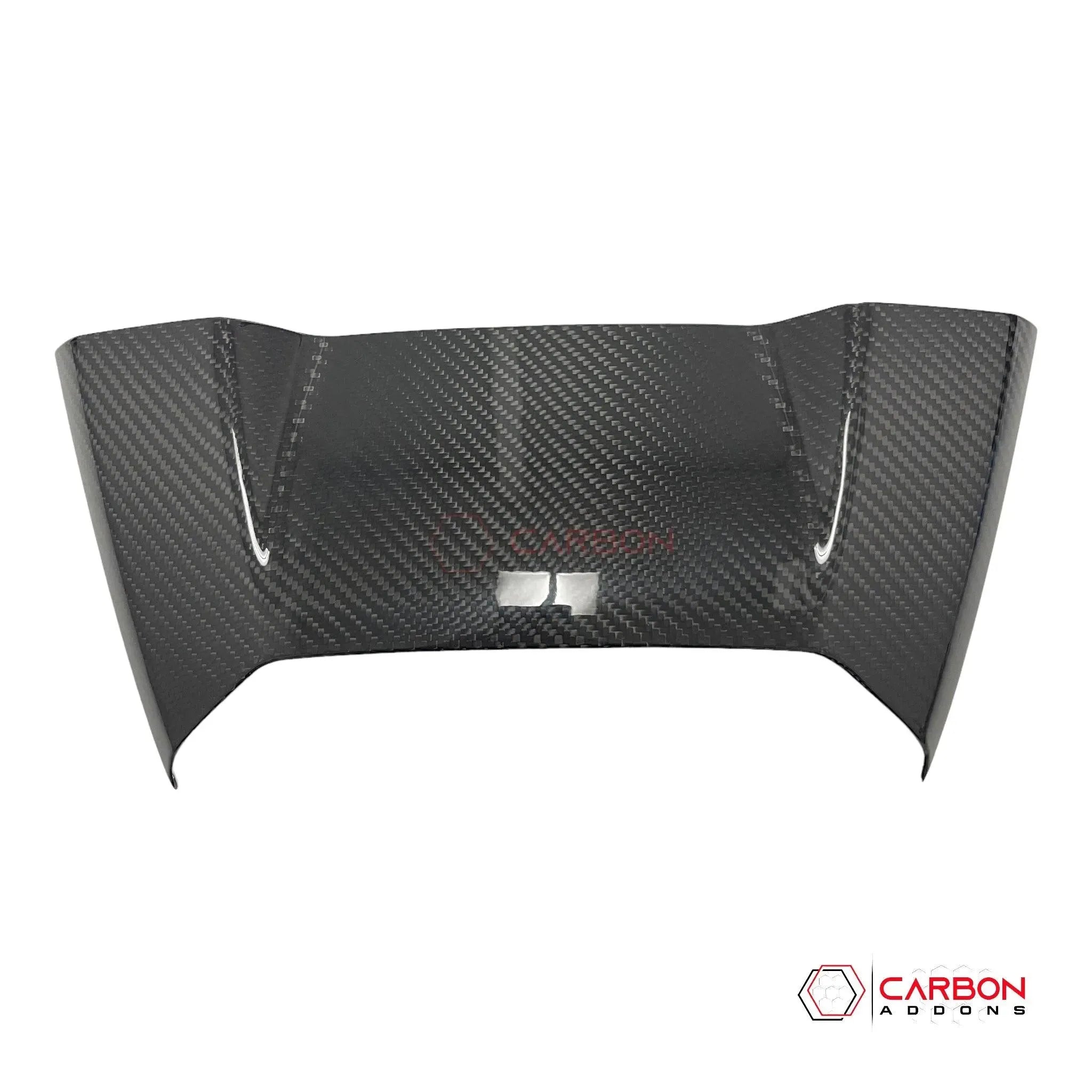 C8 Corvette Carbon Fiber Waterfall Speaker Upper Trim Cover - carbonaddons Carbon Fiber Parts, Accessories, Upgrades, Mods