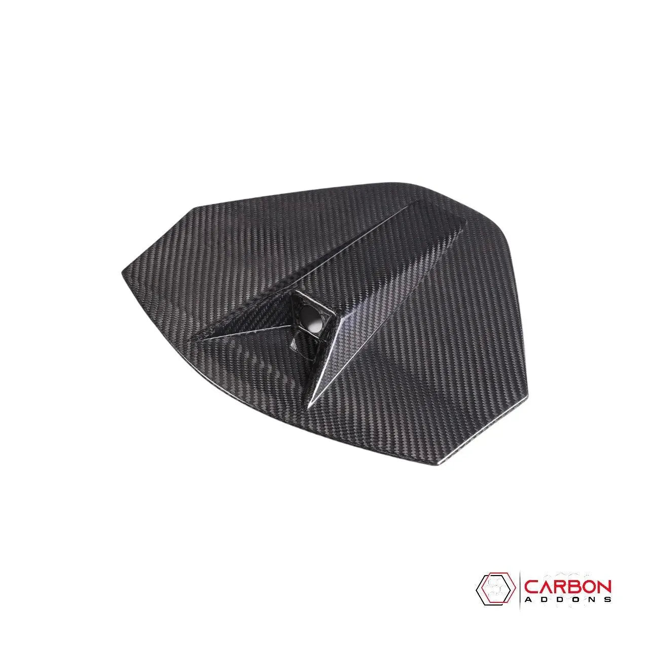 C8 Corvette Exterior Rear Camera Decklid Housing Panel Trim Carbon Fiber Cover - carbonaddons Carbon Fiber Parts, Accessories, Upgrades, Mods