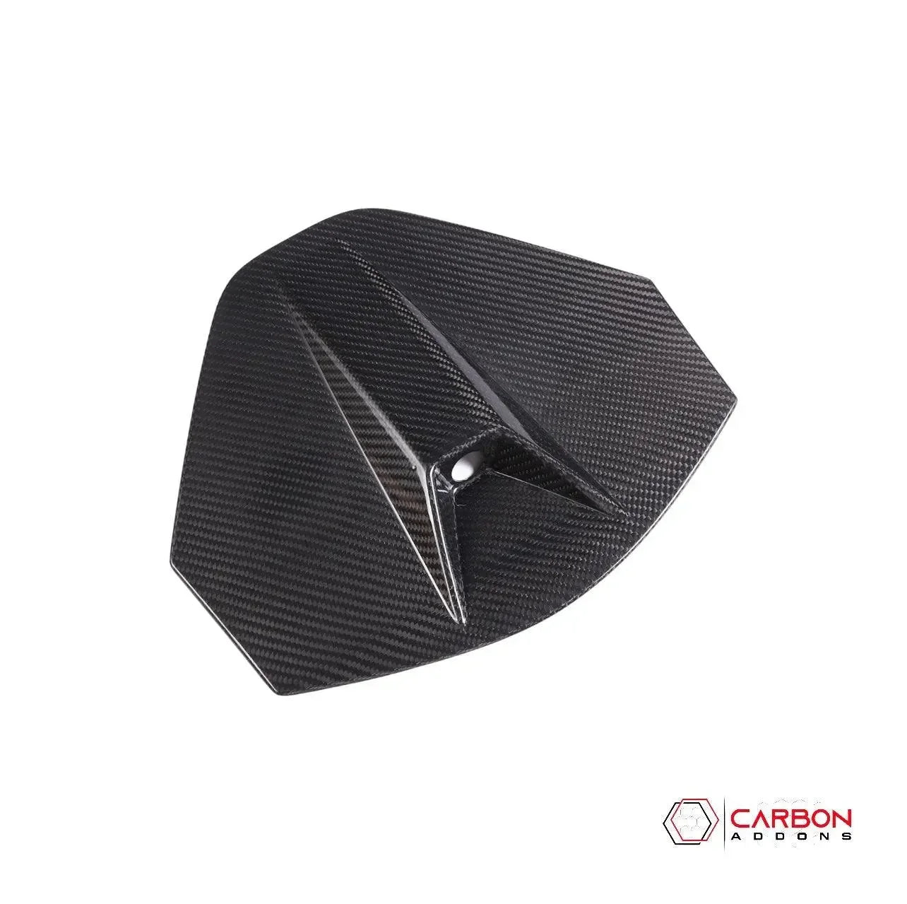 C8 Corvette Exterior Rear Camera Decklid Housing Panel Trim Carbon Fiber Cover - carbonaddons Carbon Fiber Parts, Accessories, Upgrades, Mods