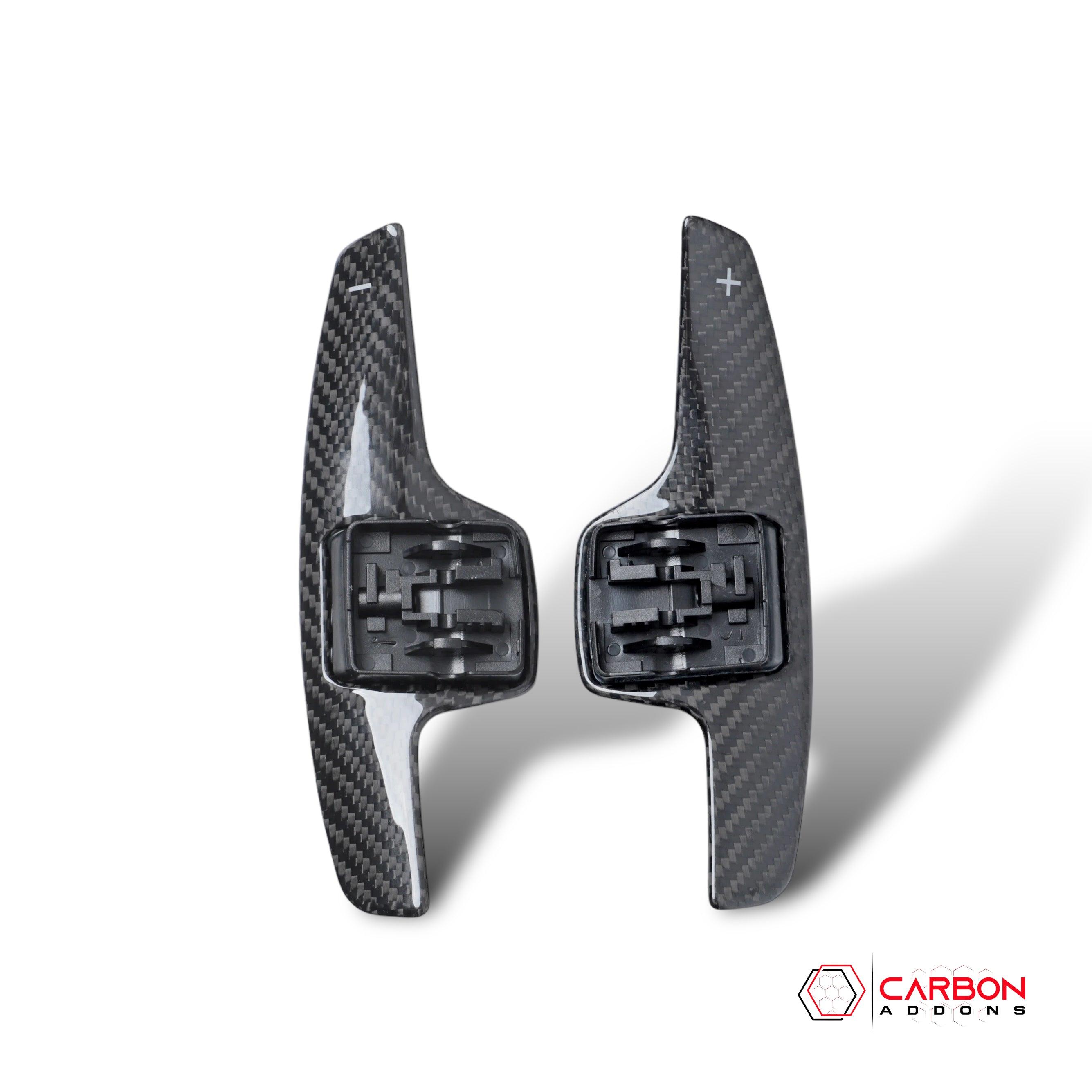 Camaro/Corvette Extended Carbon Fiber Paddle Shifter - carbonaddons Carbon Fiber Parts, Accessories, Upgrades, Mods