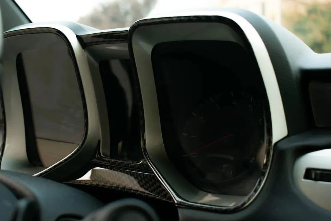Carbon Fiber Gauge Cluster Trim Overlay for Chevrolet Camaro 2010-2015 - carbonaddons Carbon Fiber Parts, Accessories, Upgrades, Mods