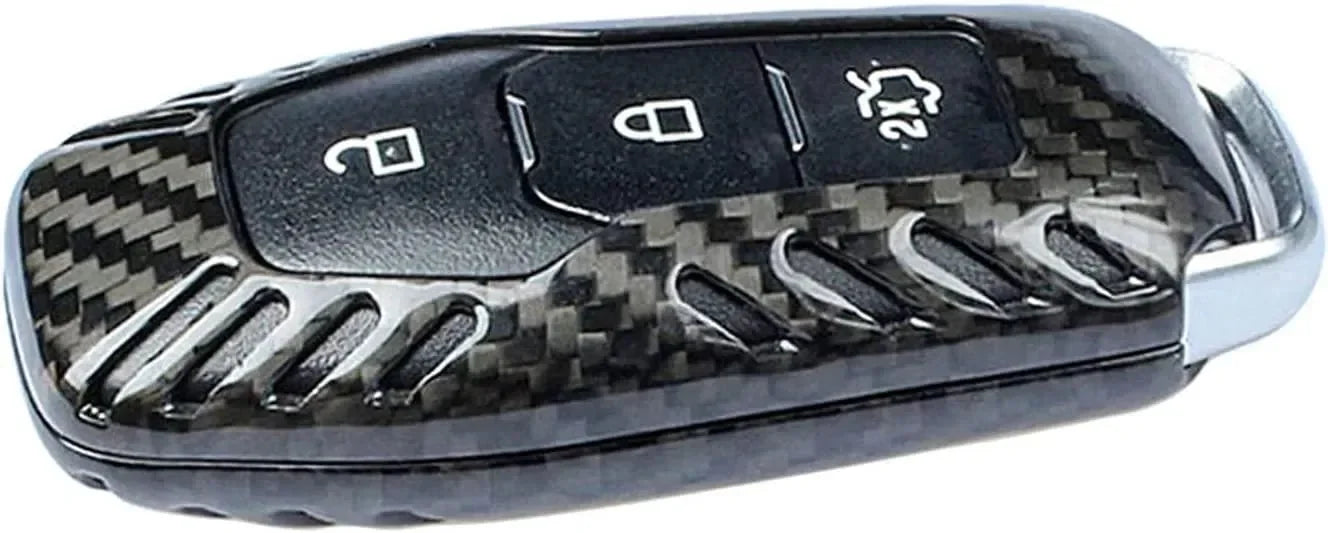 Carbon Fiber Key Fob Cover for 2015-2017 Ford Mustang - carbonaddons Carbon Fiber Parts, Accessories, Upgrades, Mods