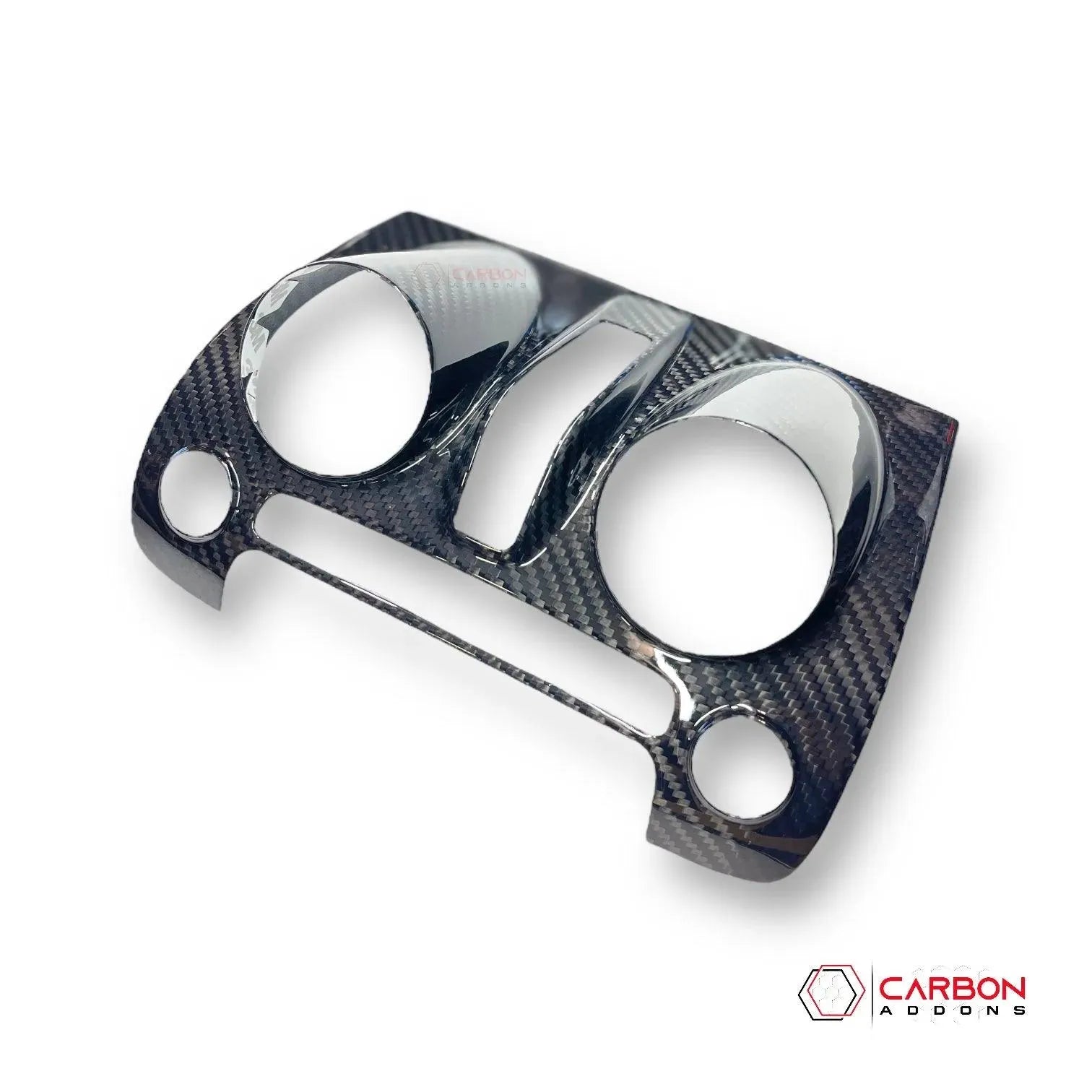 Carbon Fiber Multimedia Radio Trim Cover for 2010-2015 Chevy Camaro - carbonaddons Carbon Fiber Parts, Accessories, Upgrades, Mods