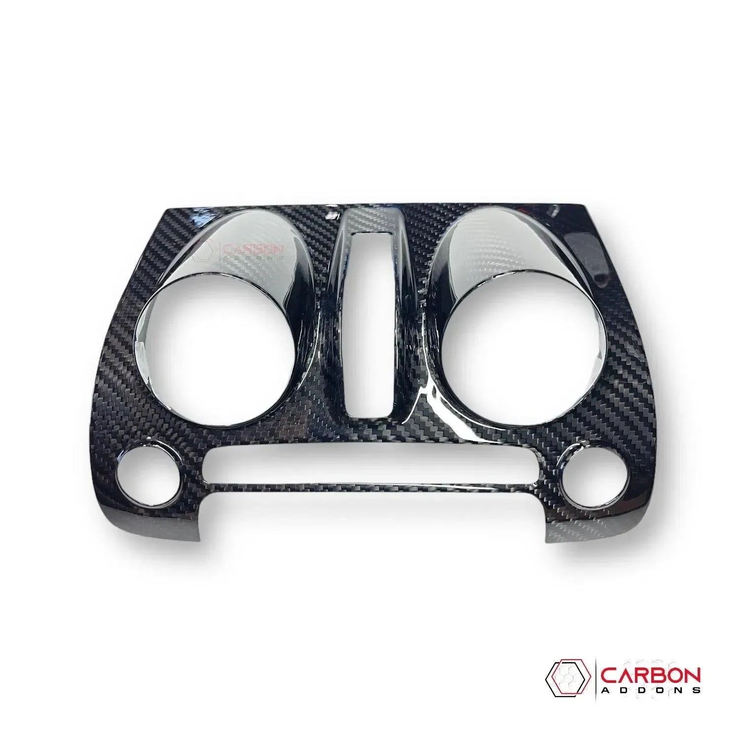 Carbon Fiber Multimedia Radio Trim Cover for 2010-2015 Chevy Camaro - carbonaddons Carbon Fiber Parts, Accessories, Upgrades, Mods